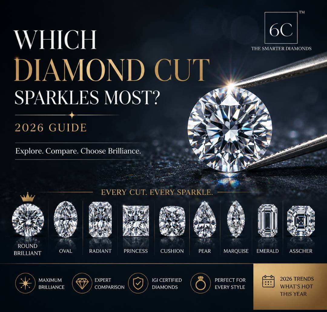 Which Diamond Cut Sparkles the Most? | The6C 2026 Guide
