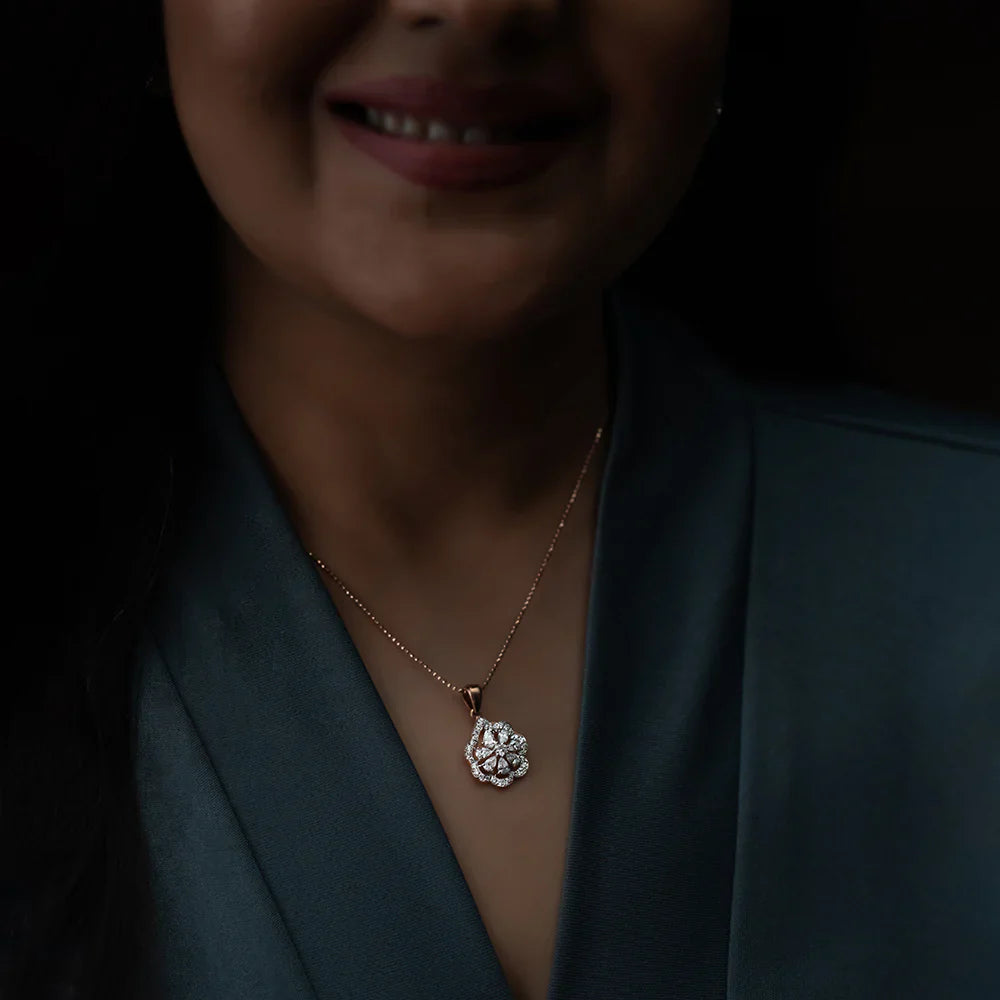 Lab Grown Diamond Pendants | The6C