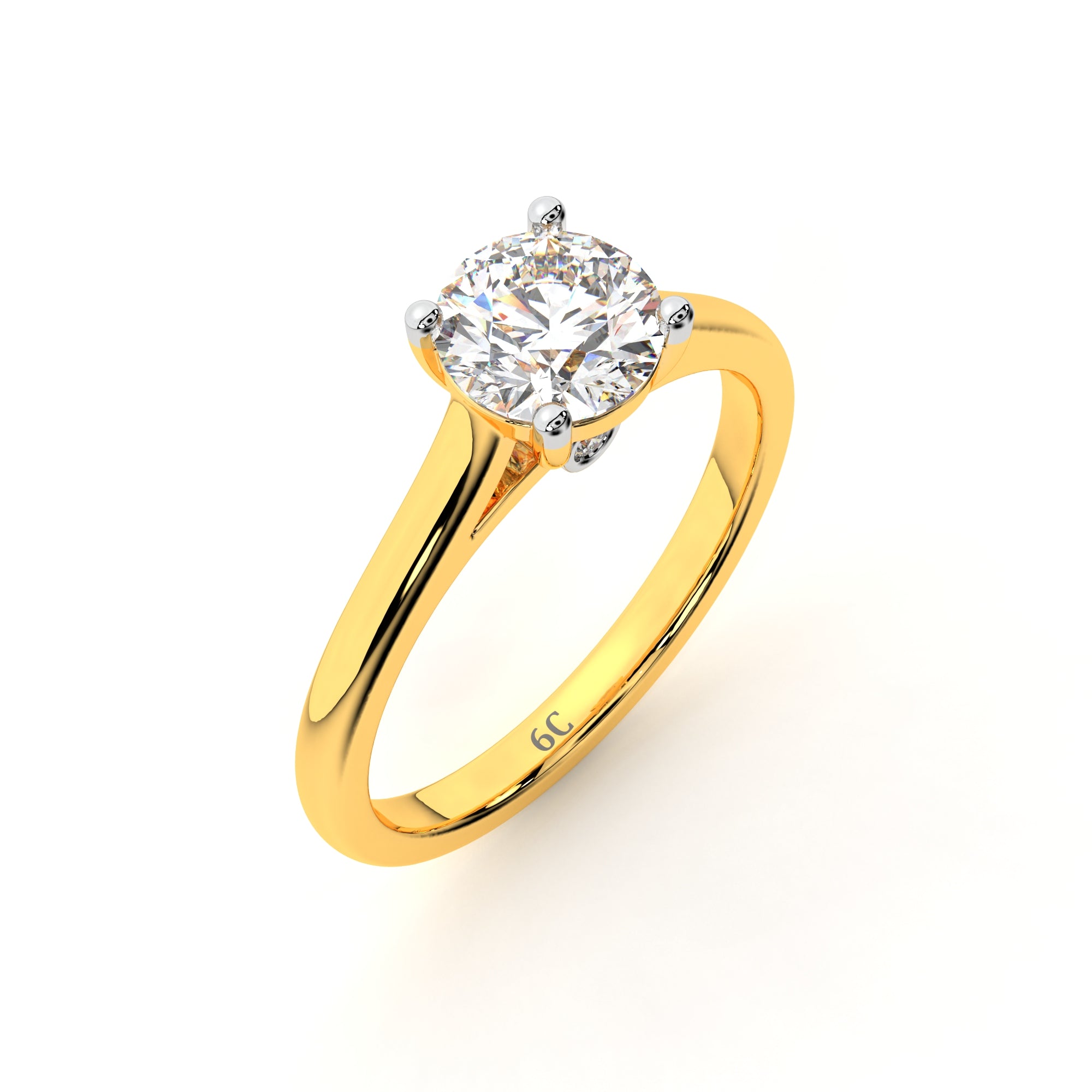 Classic Brilliant Solitaire Ring