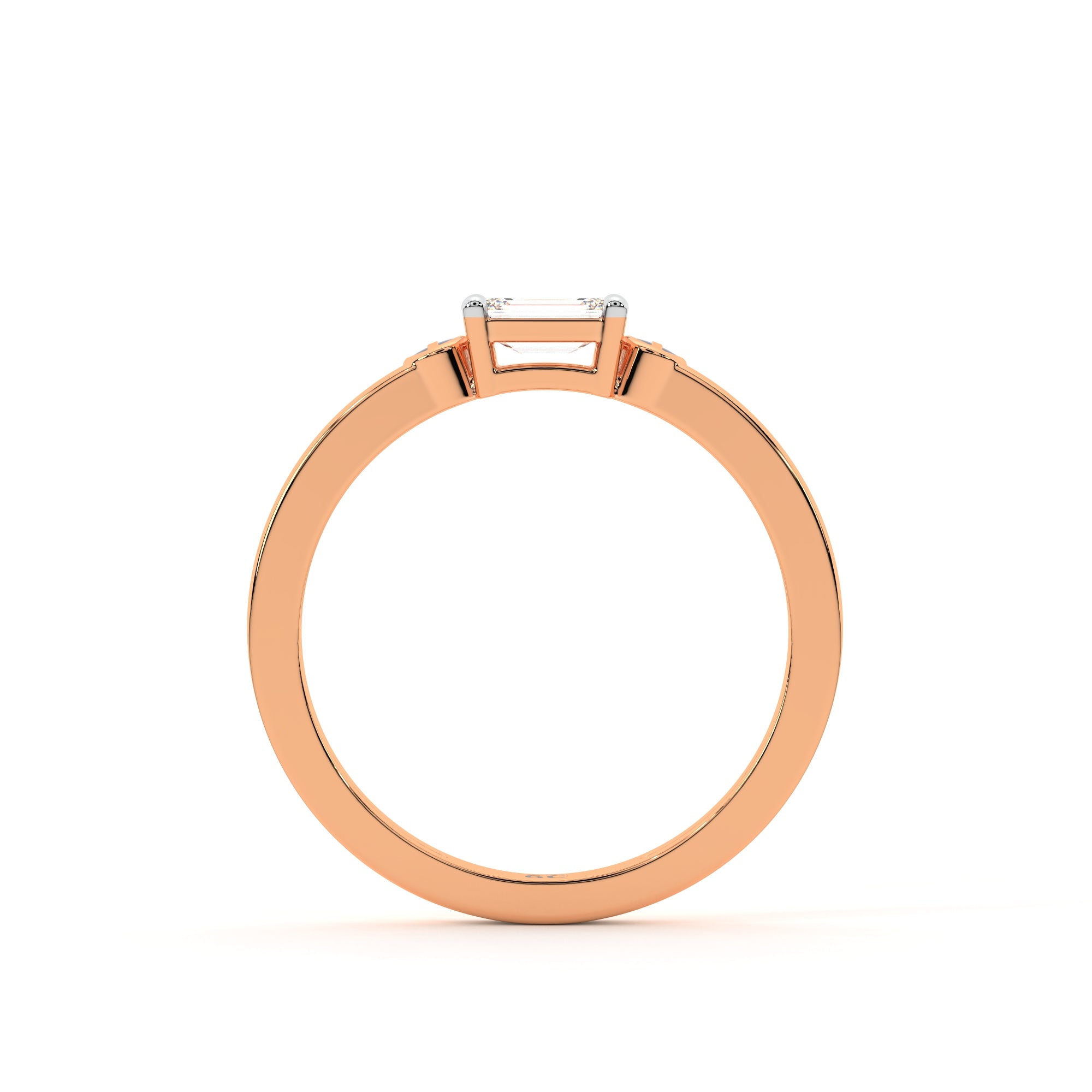 Goddess Glow Emerald Ring (Rose Gold)