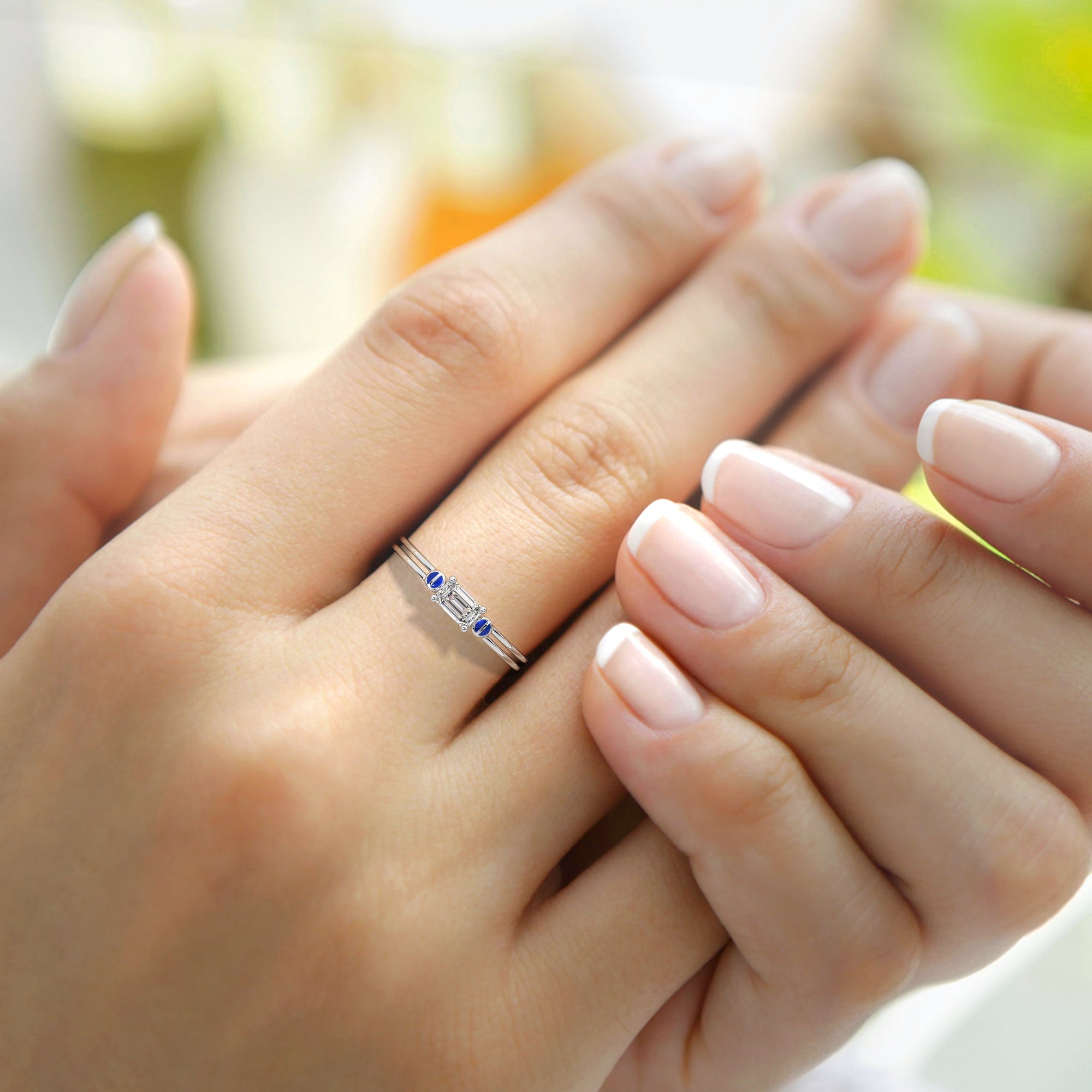 Goddess Glow Emerald Ring