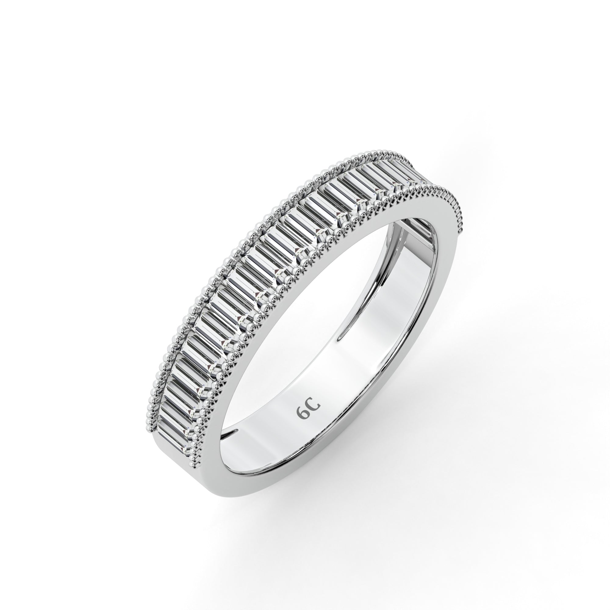 Enchanting Baguette Diamond Ring