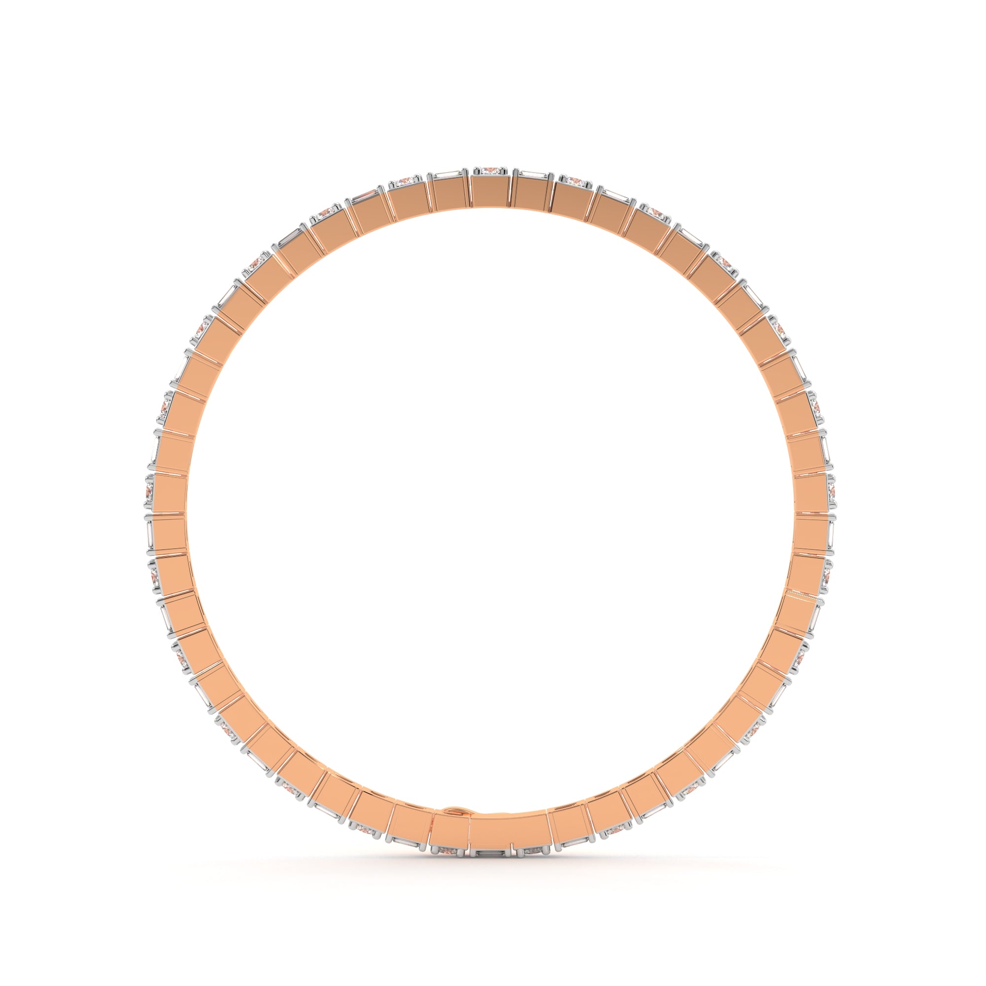 Delicate Bale Diamond Bracelet