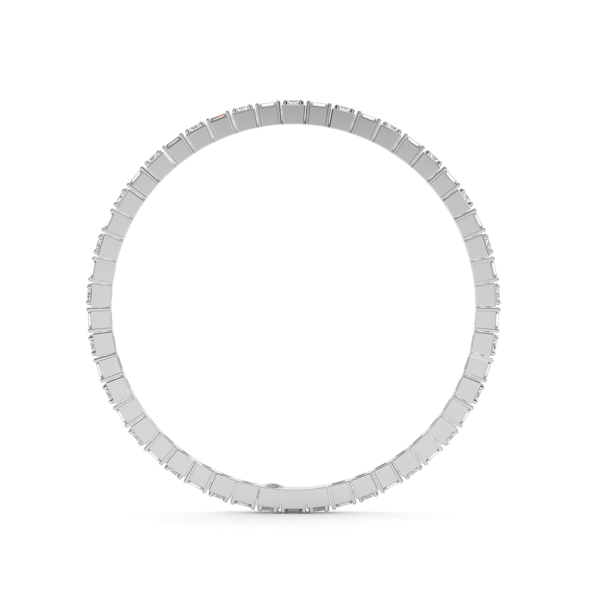 Delicate Bale Diamond Bracelet