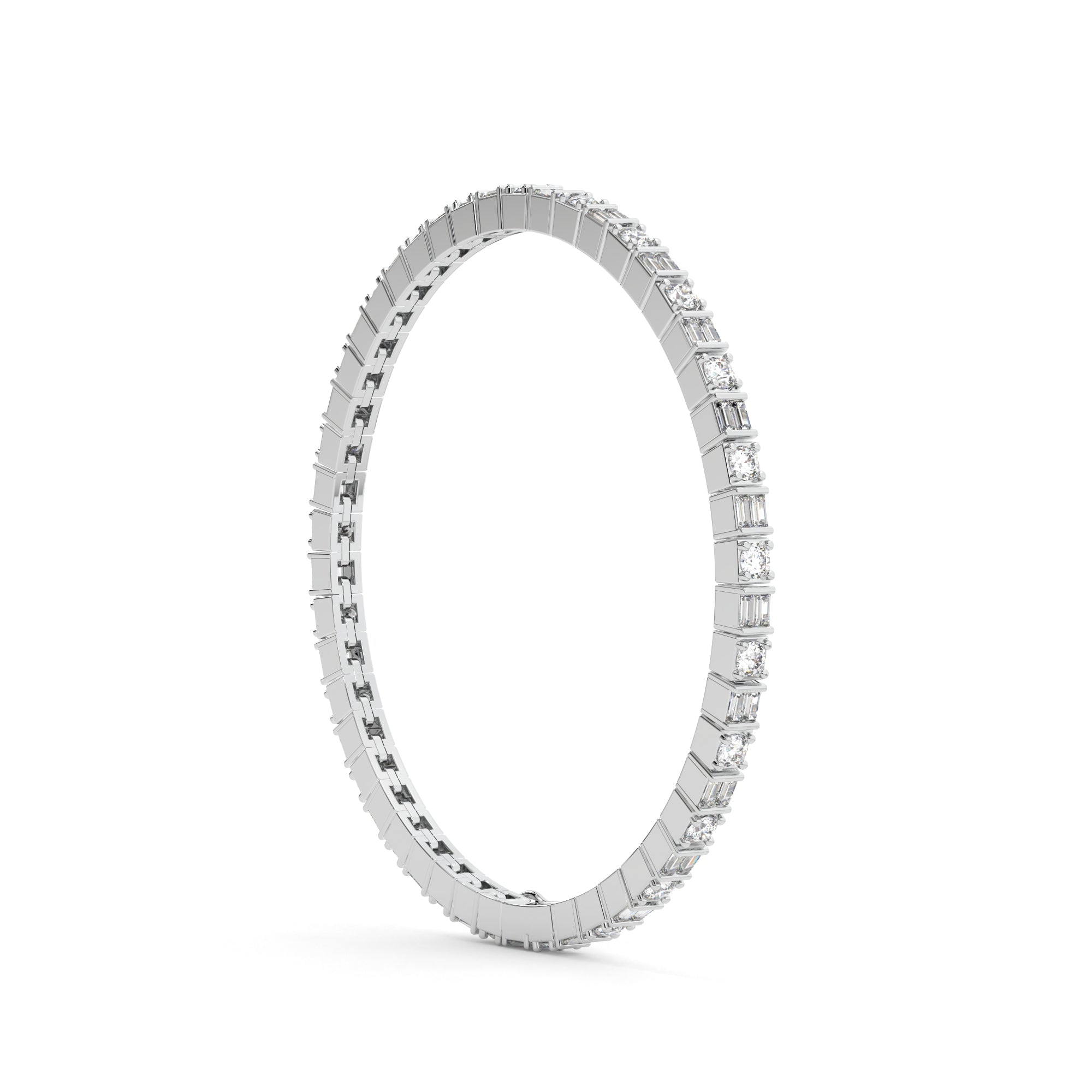 Delicate Bale Diamond Bracelet