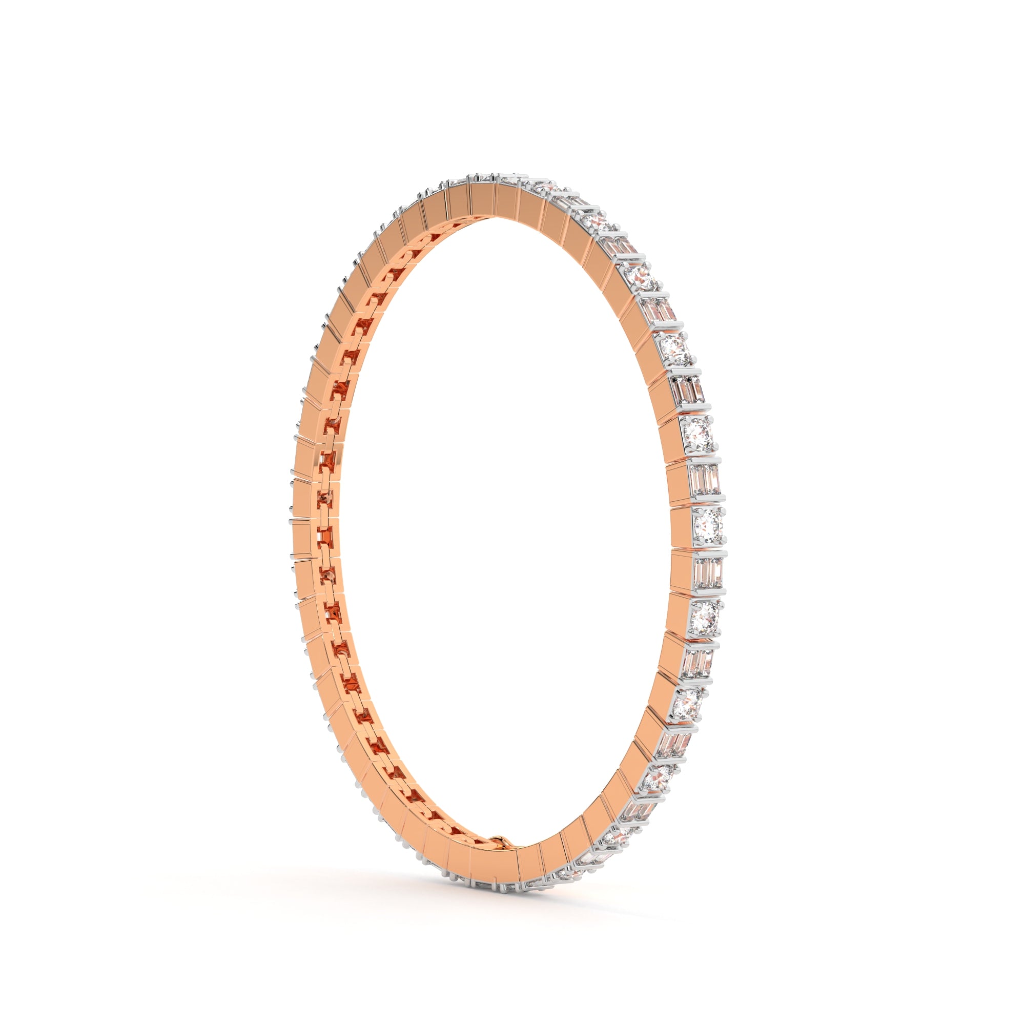 Delicate Bale Diamond Bracelet