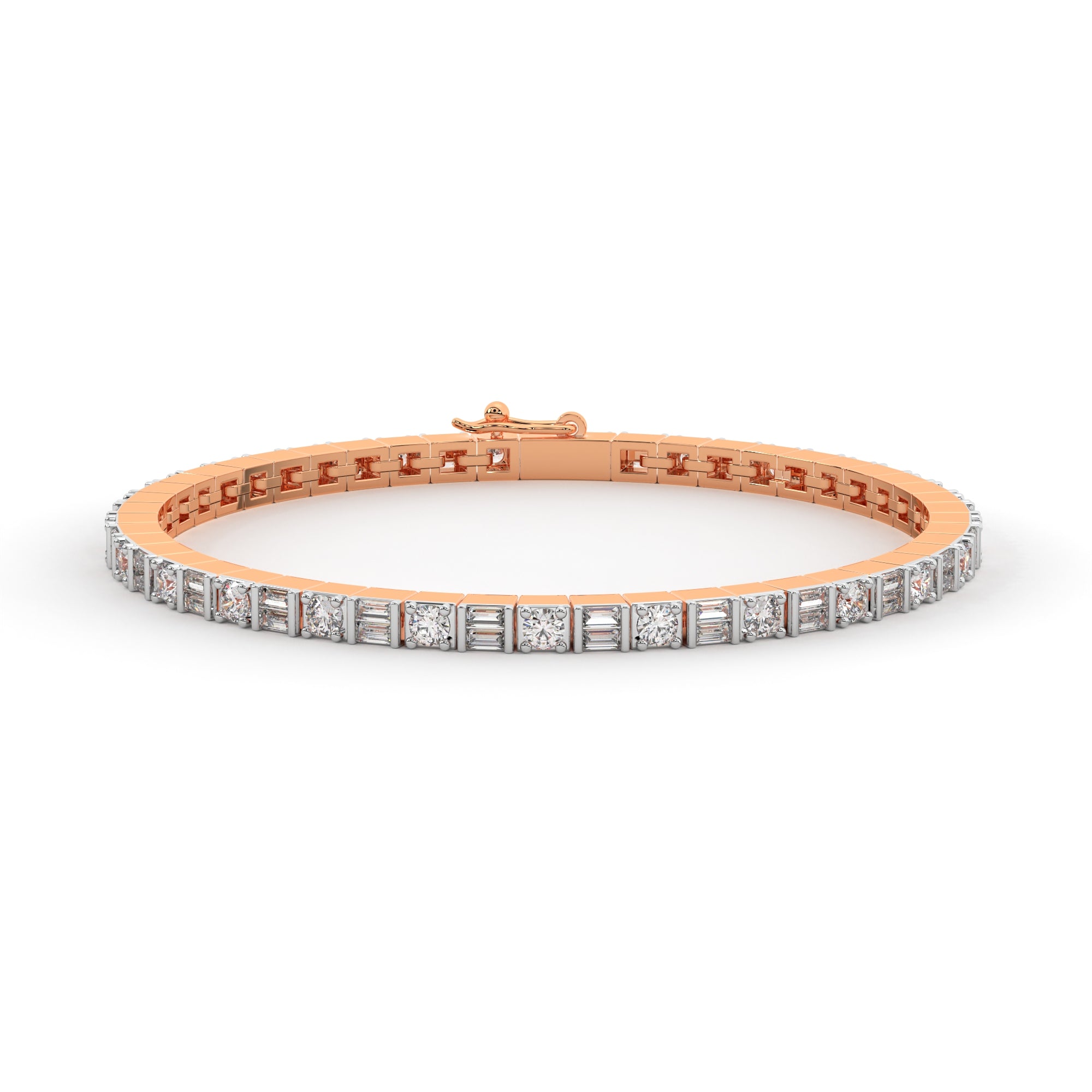 Delicate Bale Diamond Bracelet