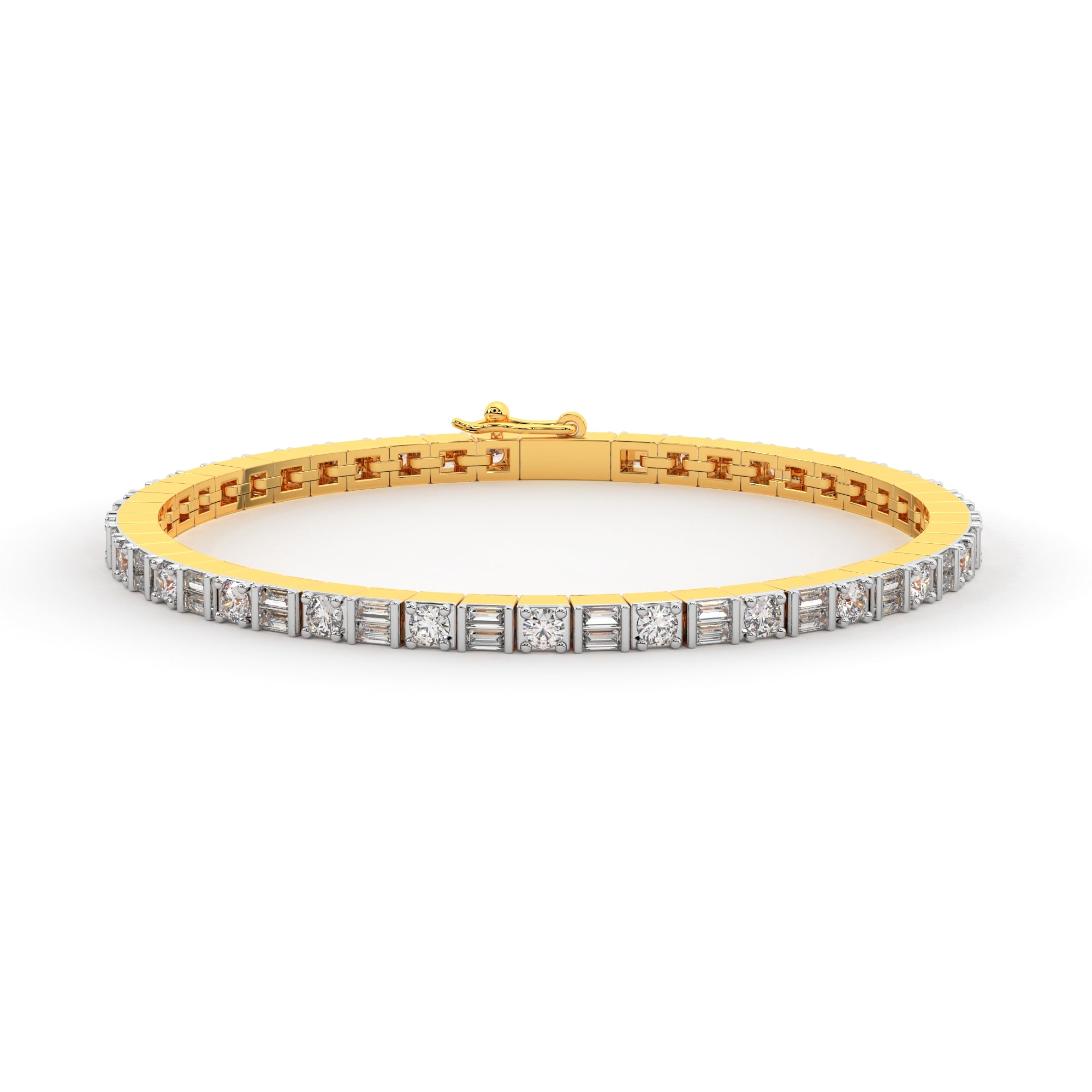 Delicate Bale Diamond Bracelet