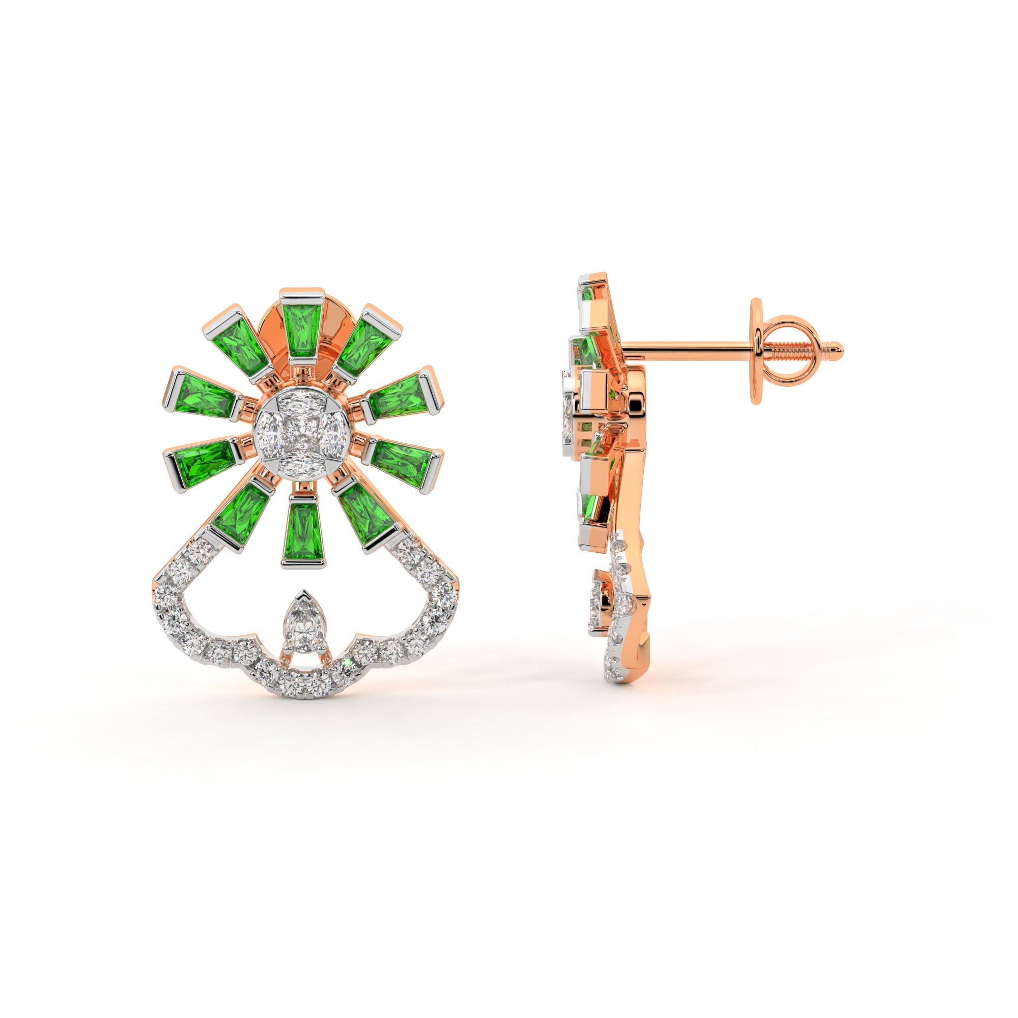 Everyday Office Diamond Earrings