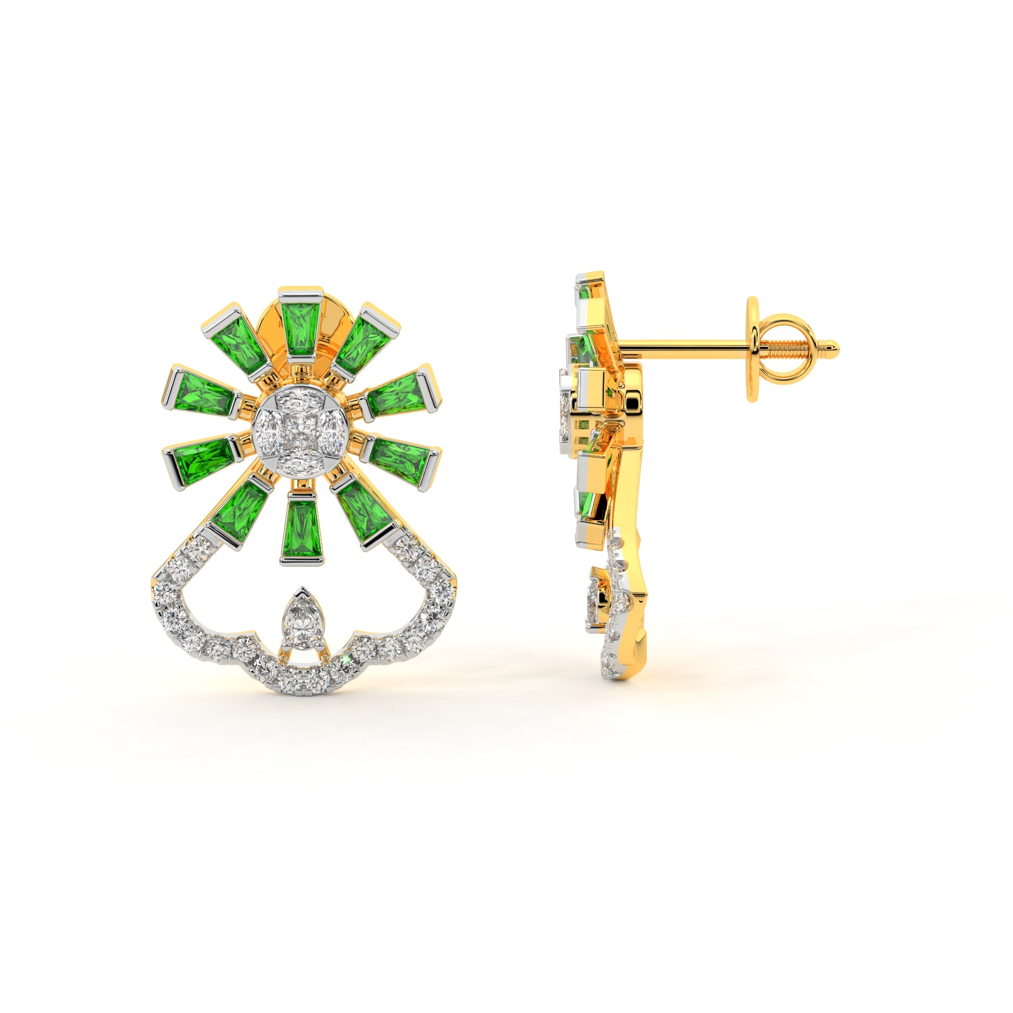 Everyday Office Diamond Earrings