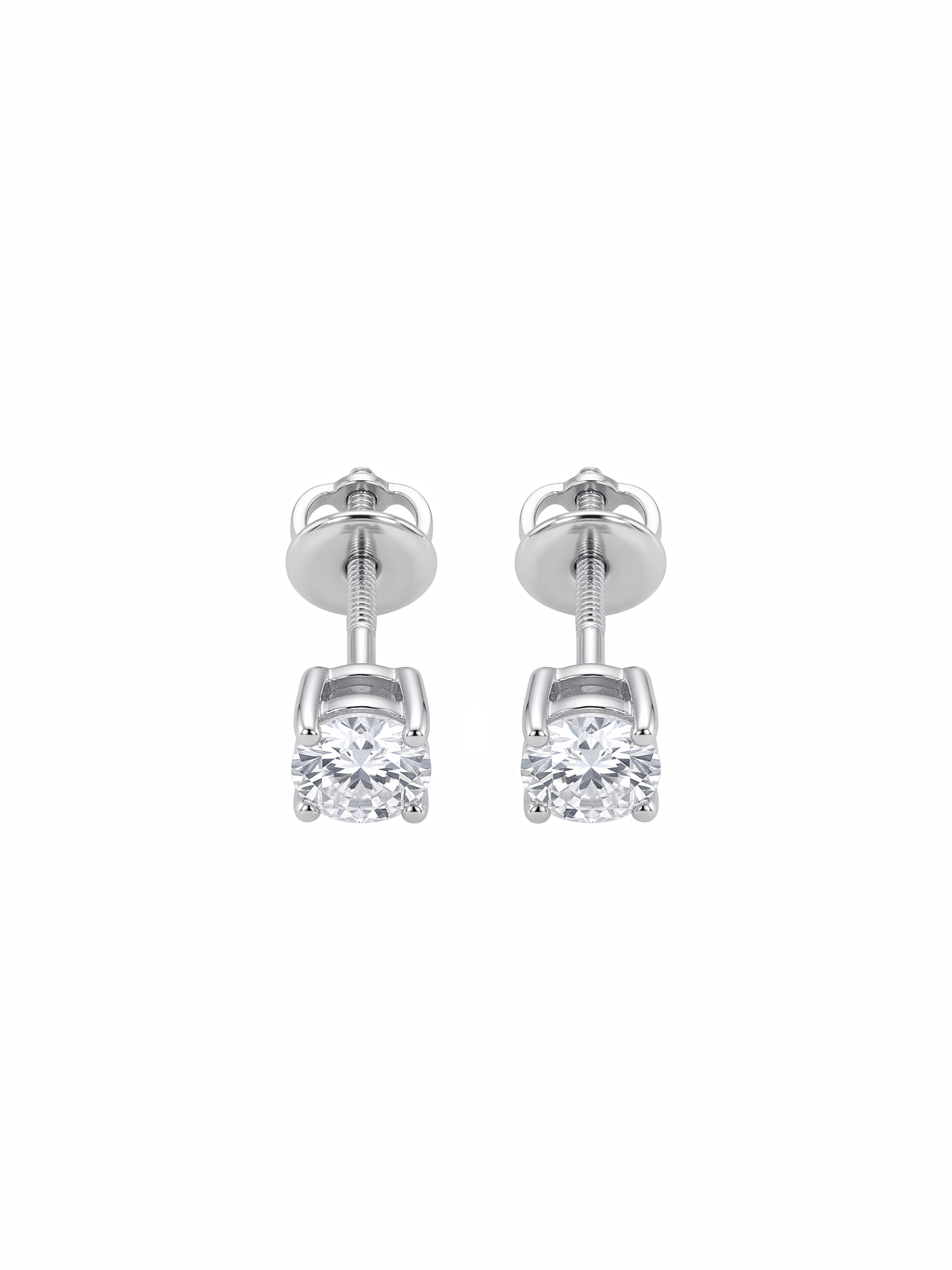 The6C Aura Round Lab-Grown Diamond Studs