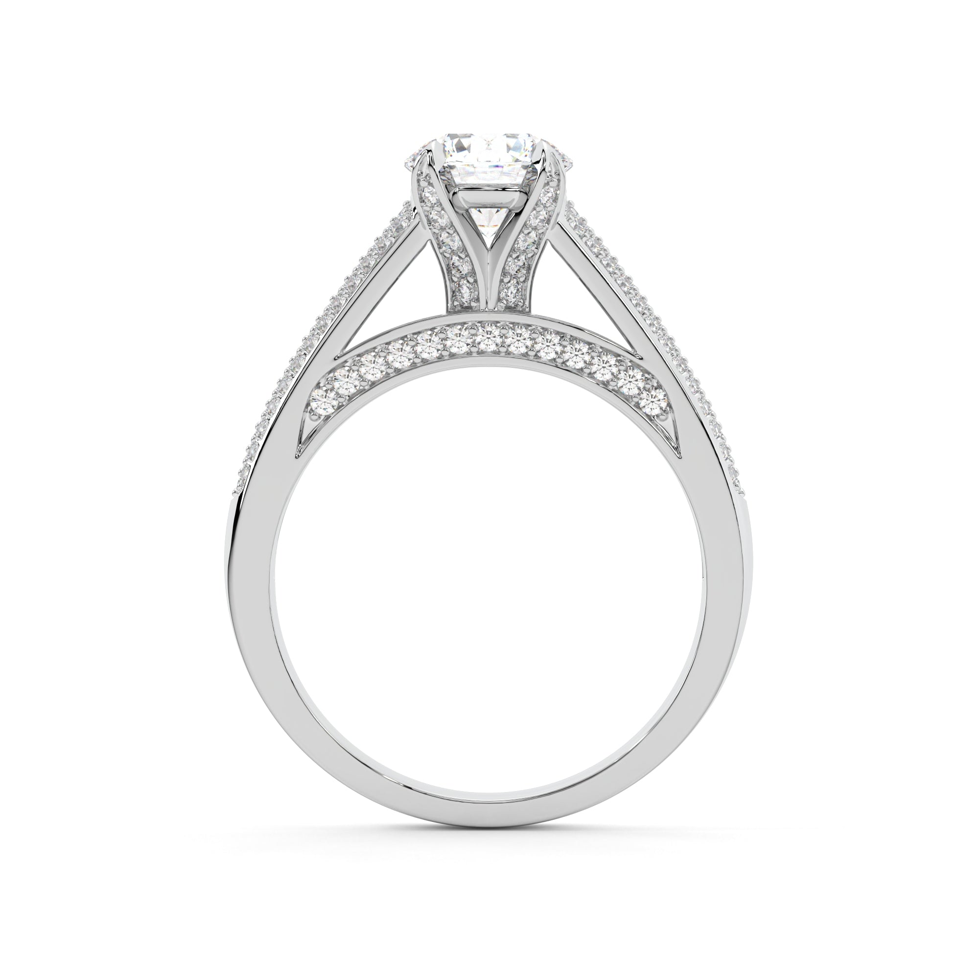 Stellar Solitaire Ring