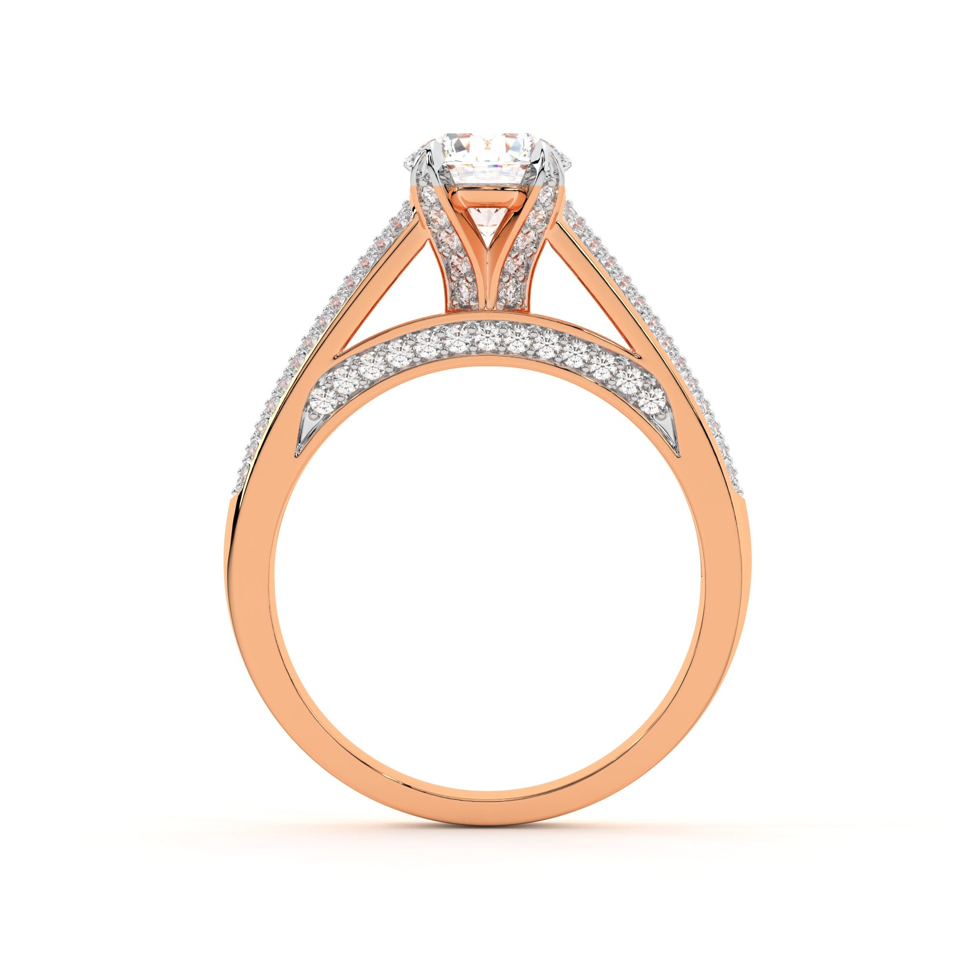 Stellar Solitaire Ring