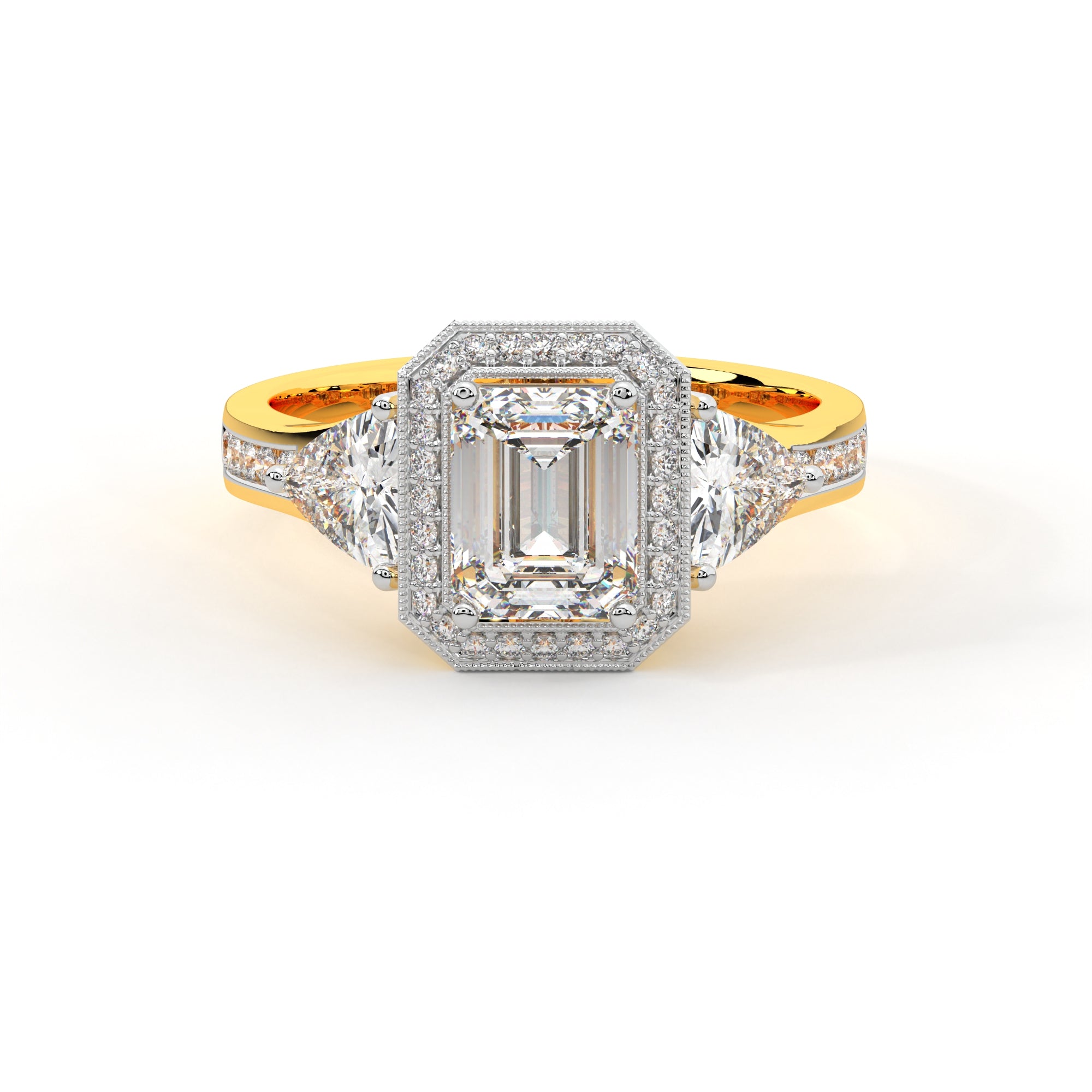 Bridal Halo diamond Ring