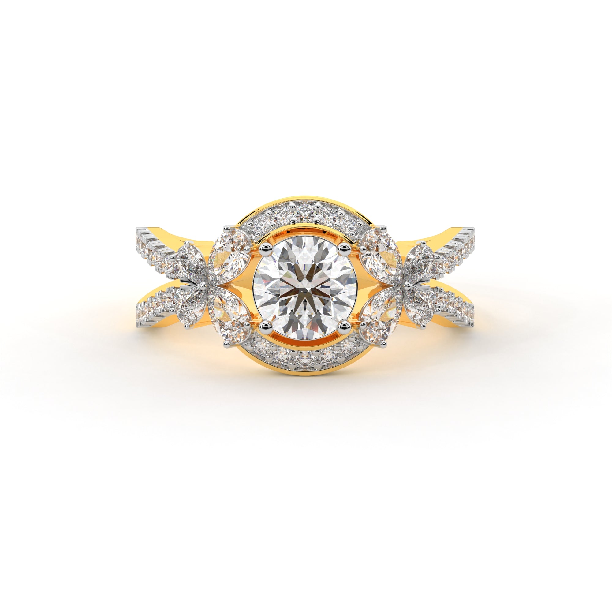 Milgrain Vintage Diamond Ring