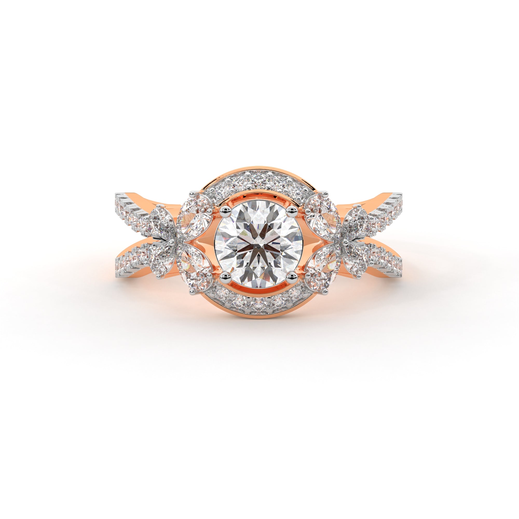 Milgrain Vintage Diamond Ring