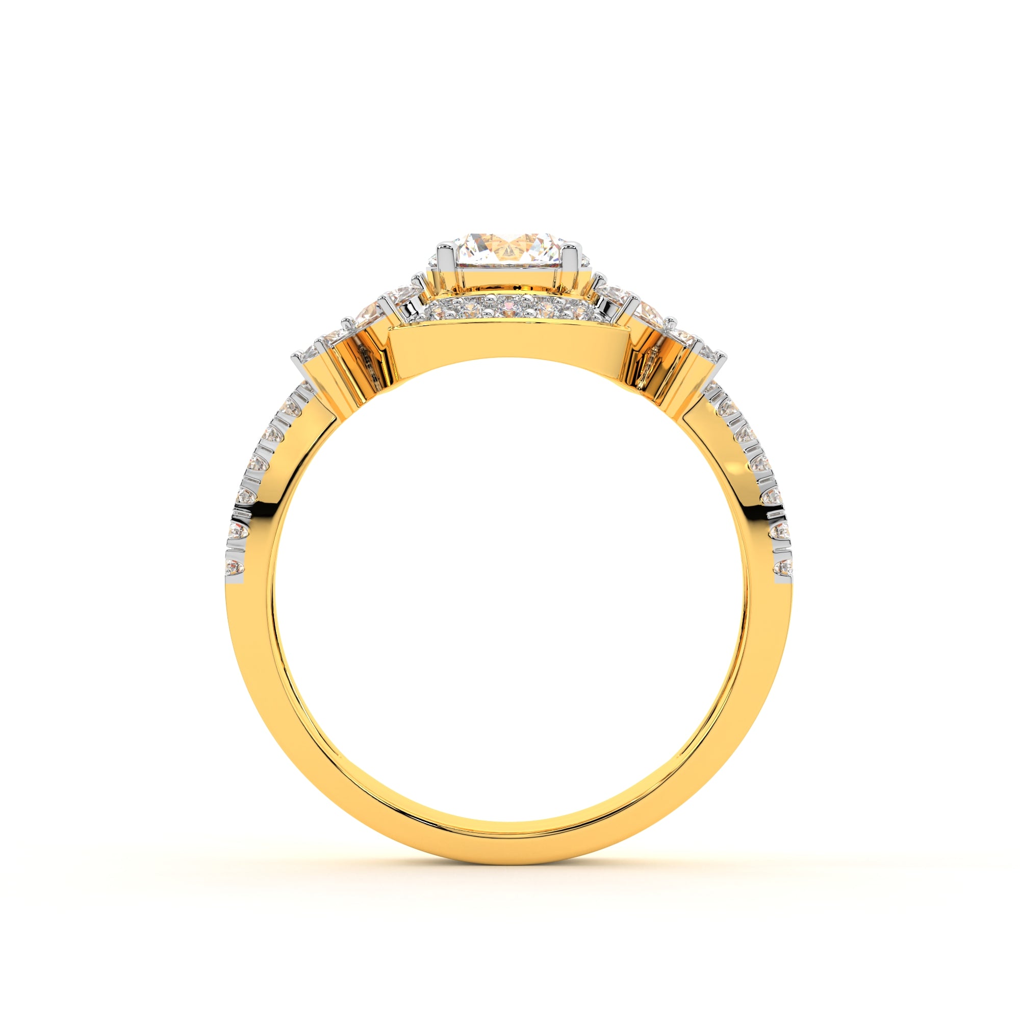 Milgrain Vintage Diamond Ring