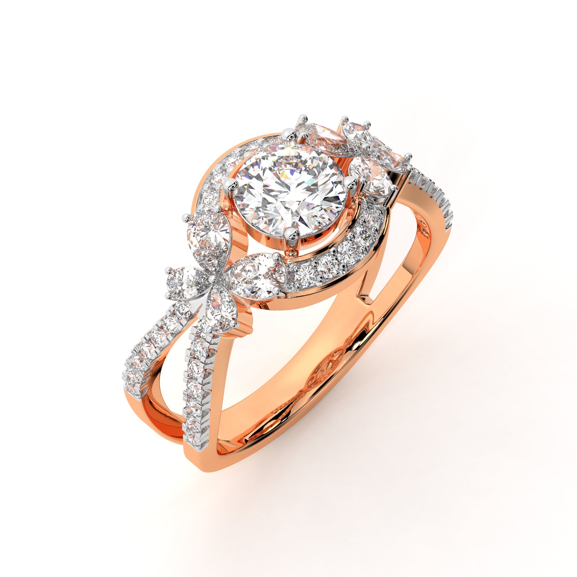 Milgrain Vintage Diamond Ring