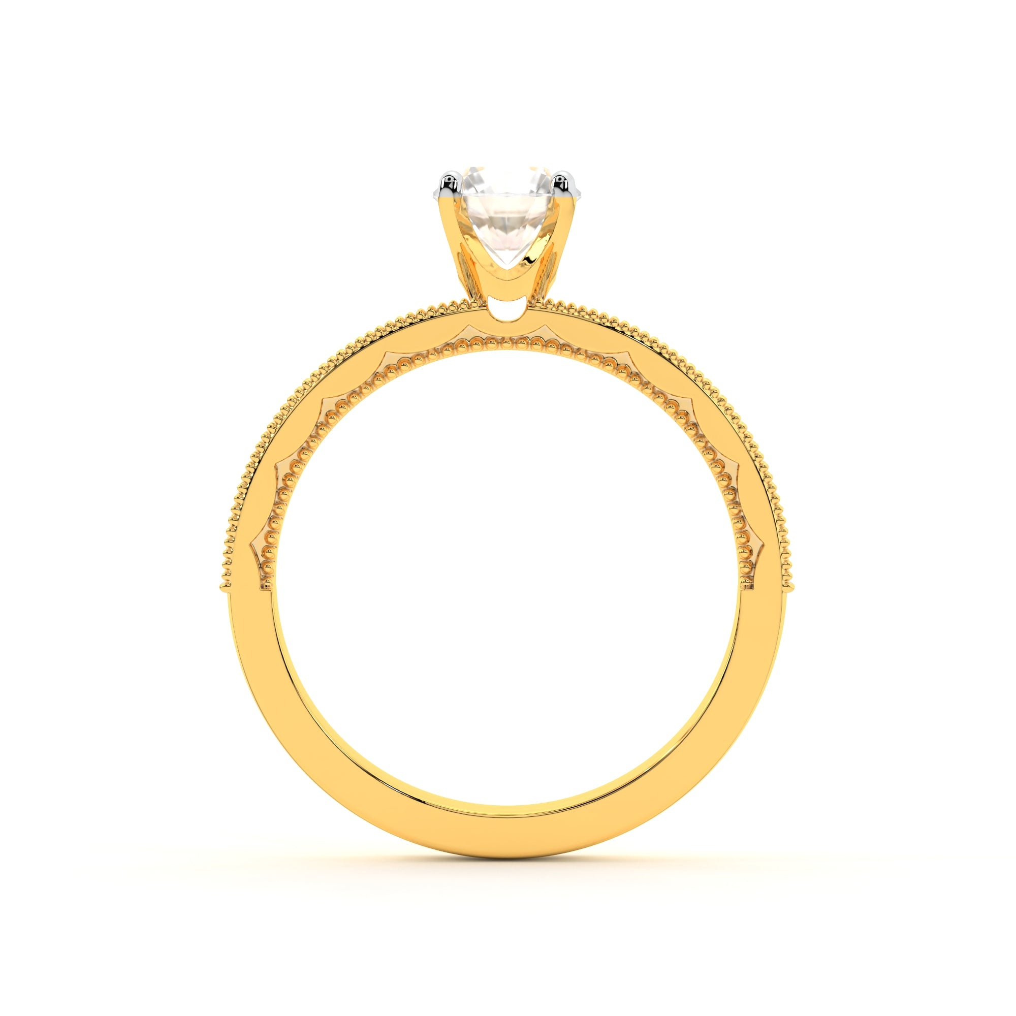 Stellar Solitaire Ring Radiance