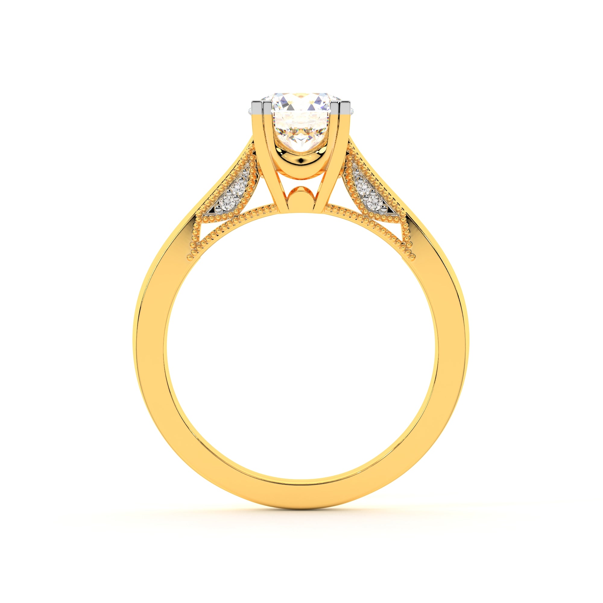 Timeless Radiant Solitaire Ring