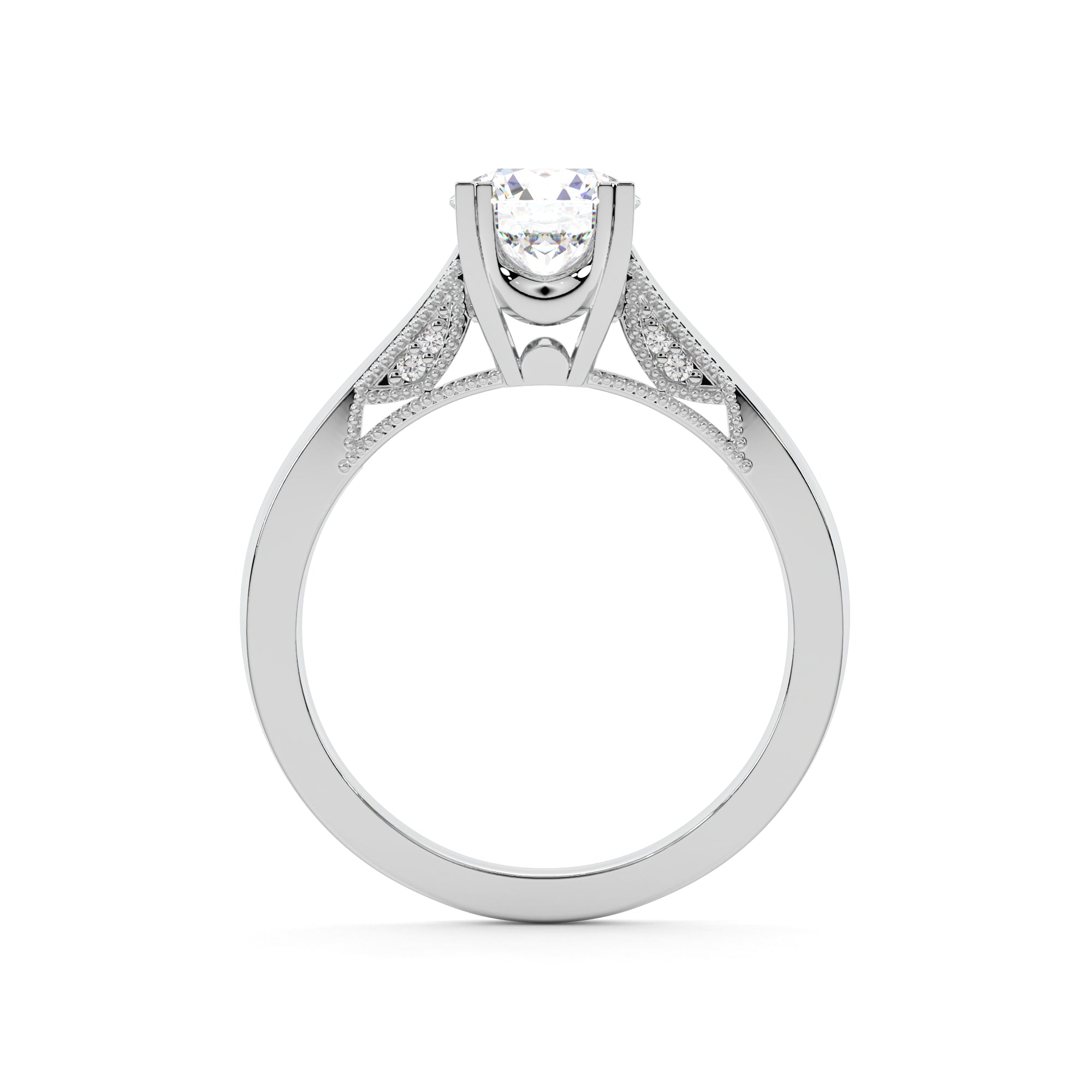 Timeless Radiant Solitaire Ring