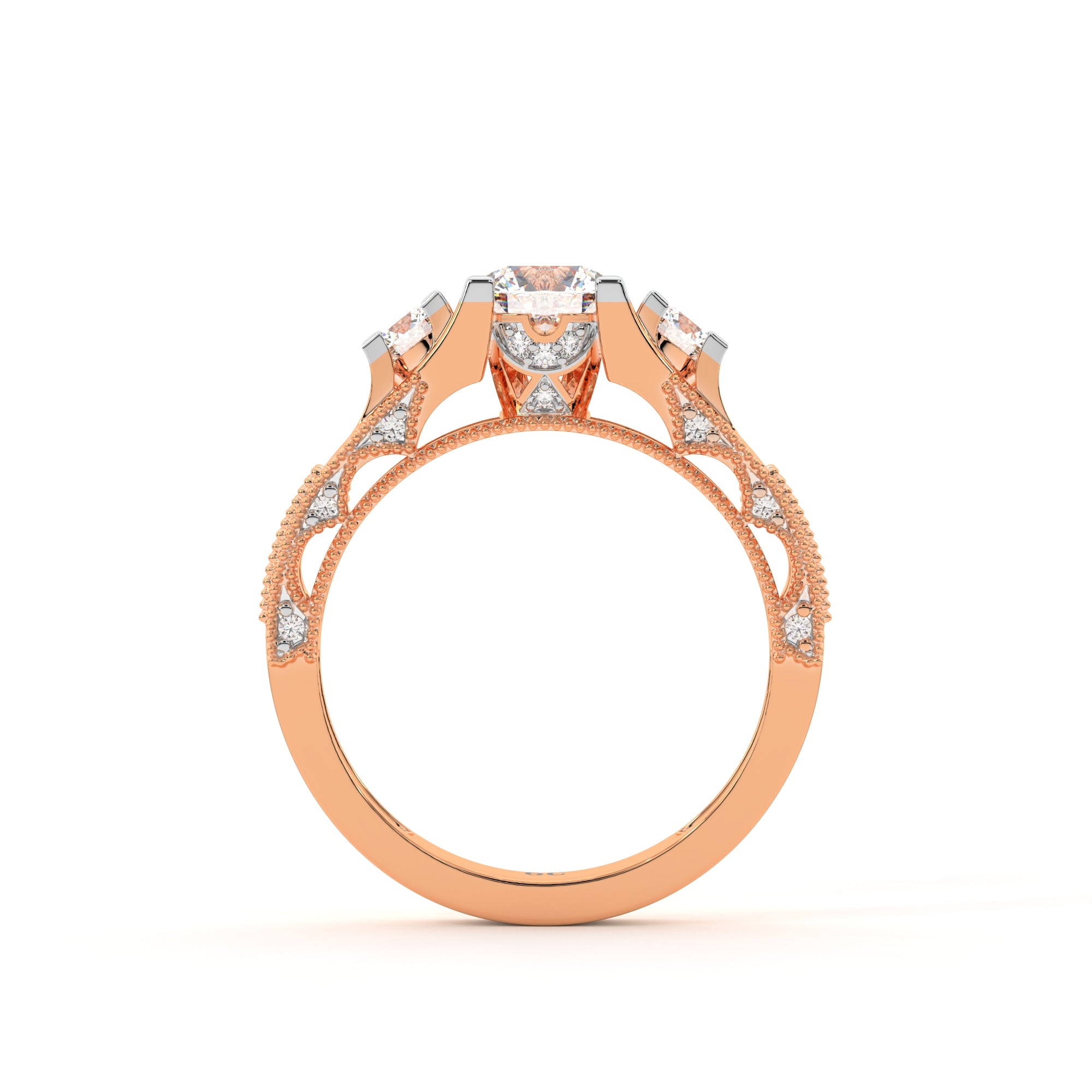 Triple Brilliance Diamond Ring