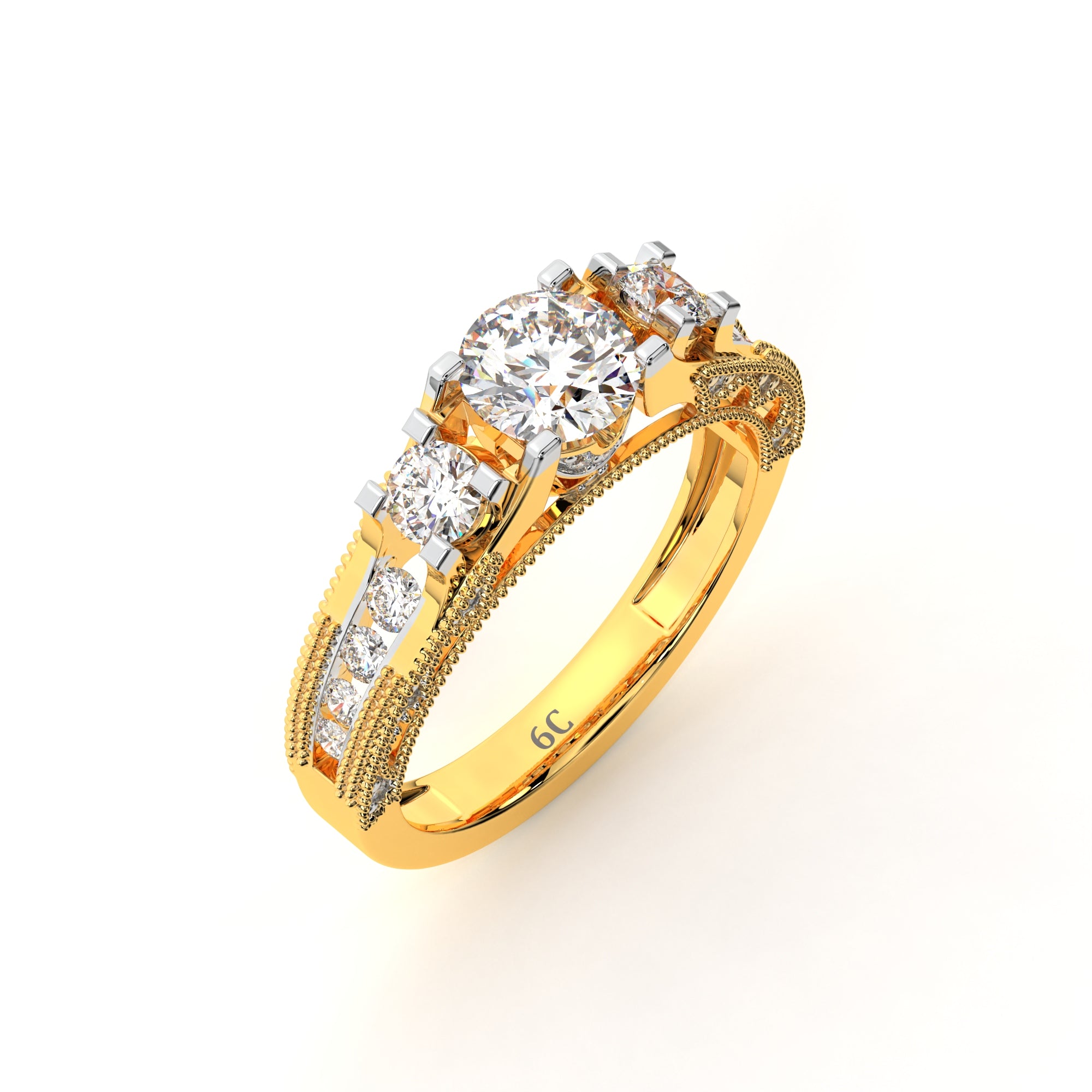 Triple Brilliance Diamond Ring