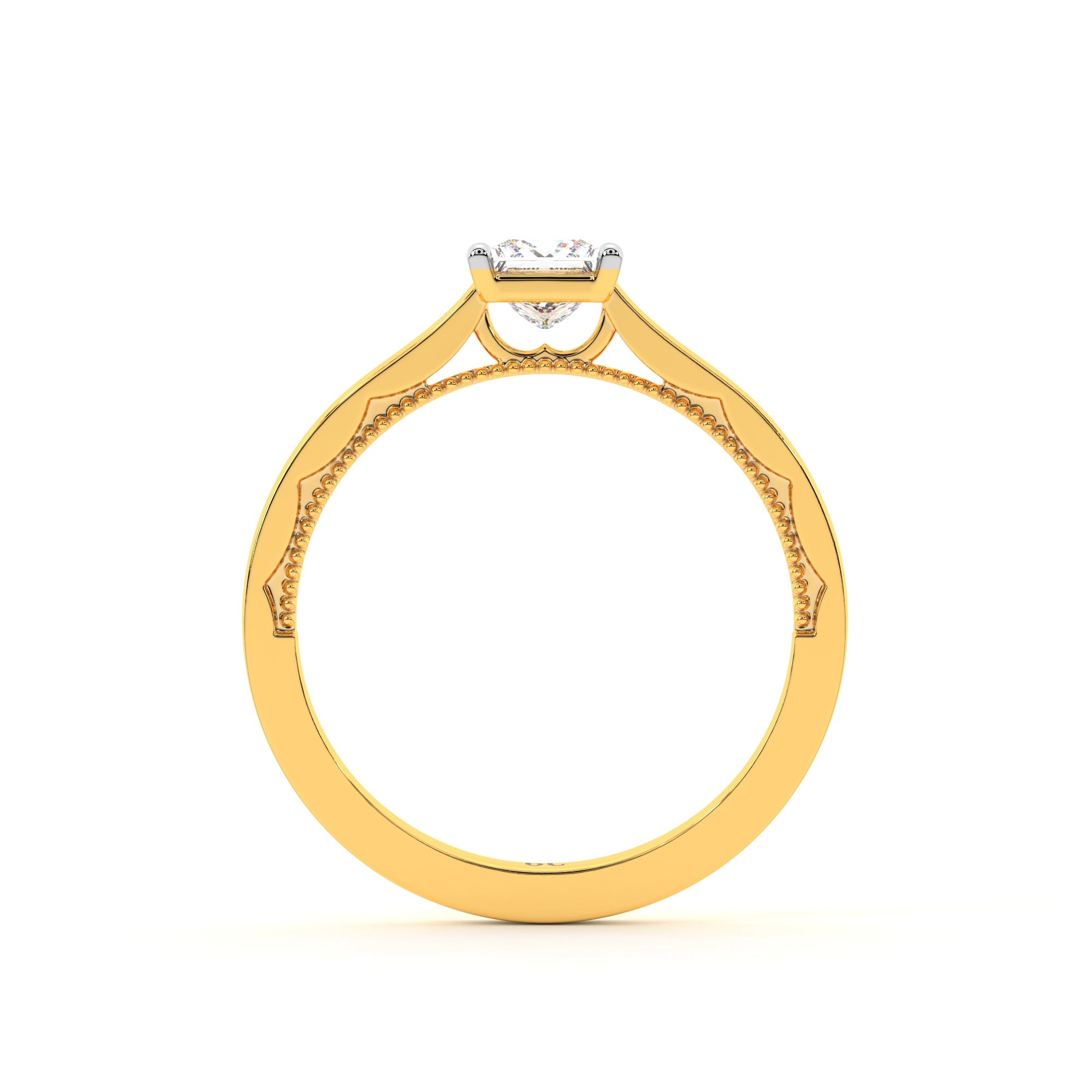 Bold & Modern Solitaire Ring