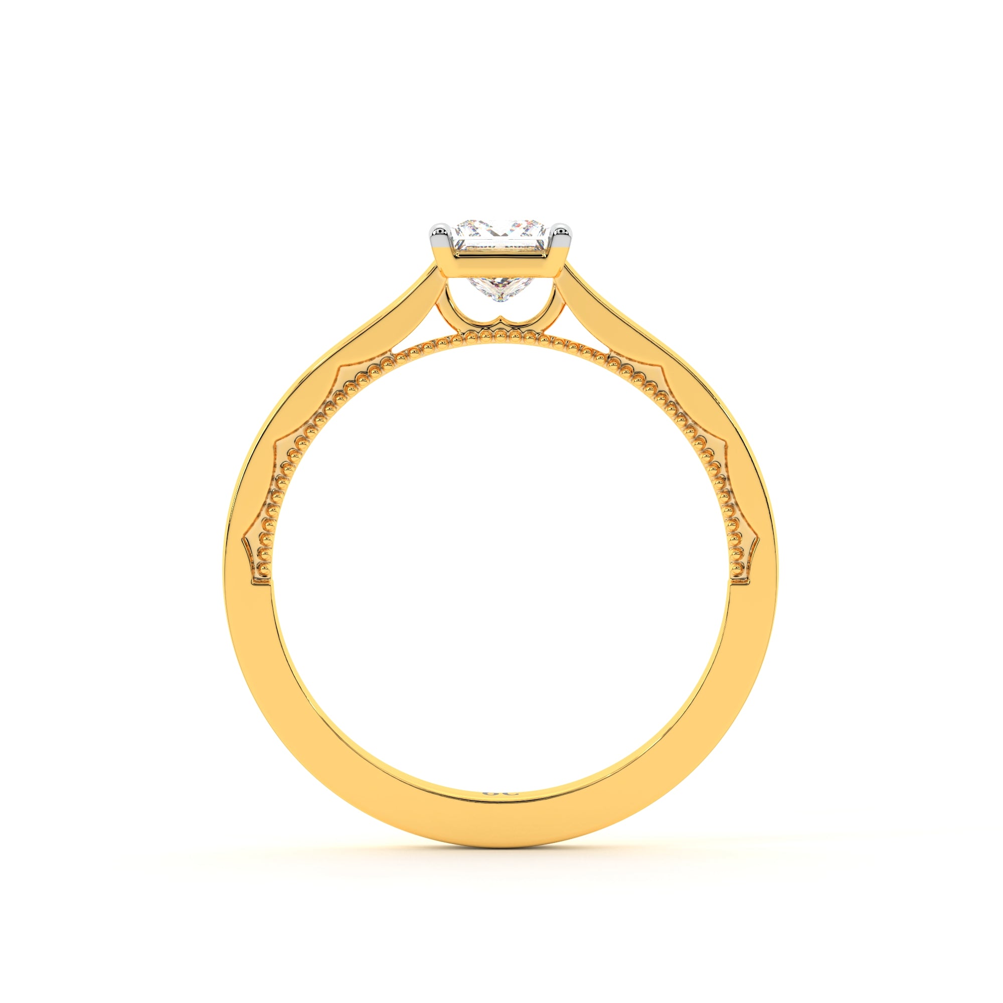 Bold & Modern Solitaire Ring