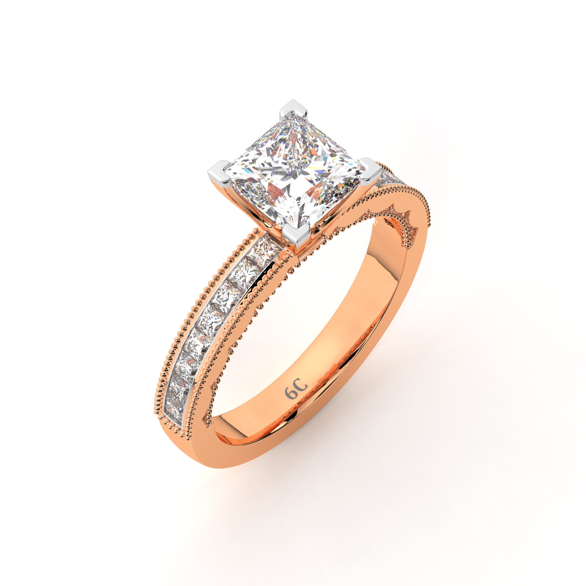 Luxurious & Glamorous Solitaire Ring