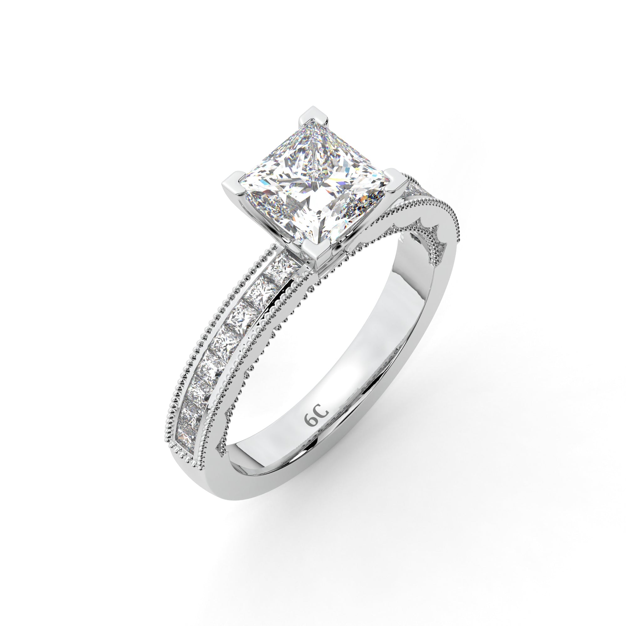 Luxurious & Glamorous Solitaire Ring
