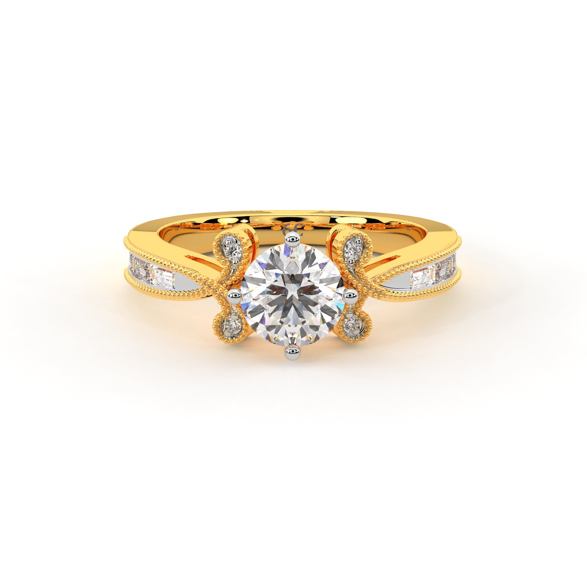 Elegant Boss Lady Diamond Ring