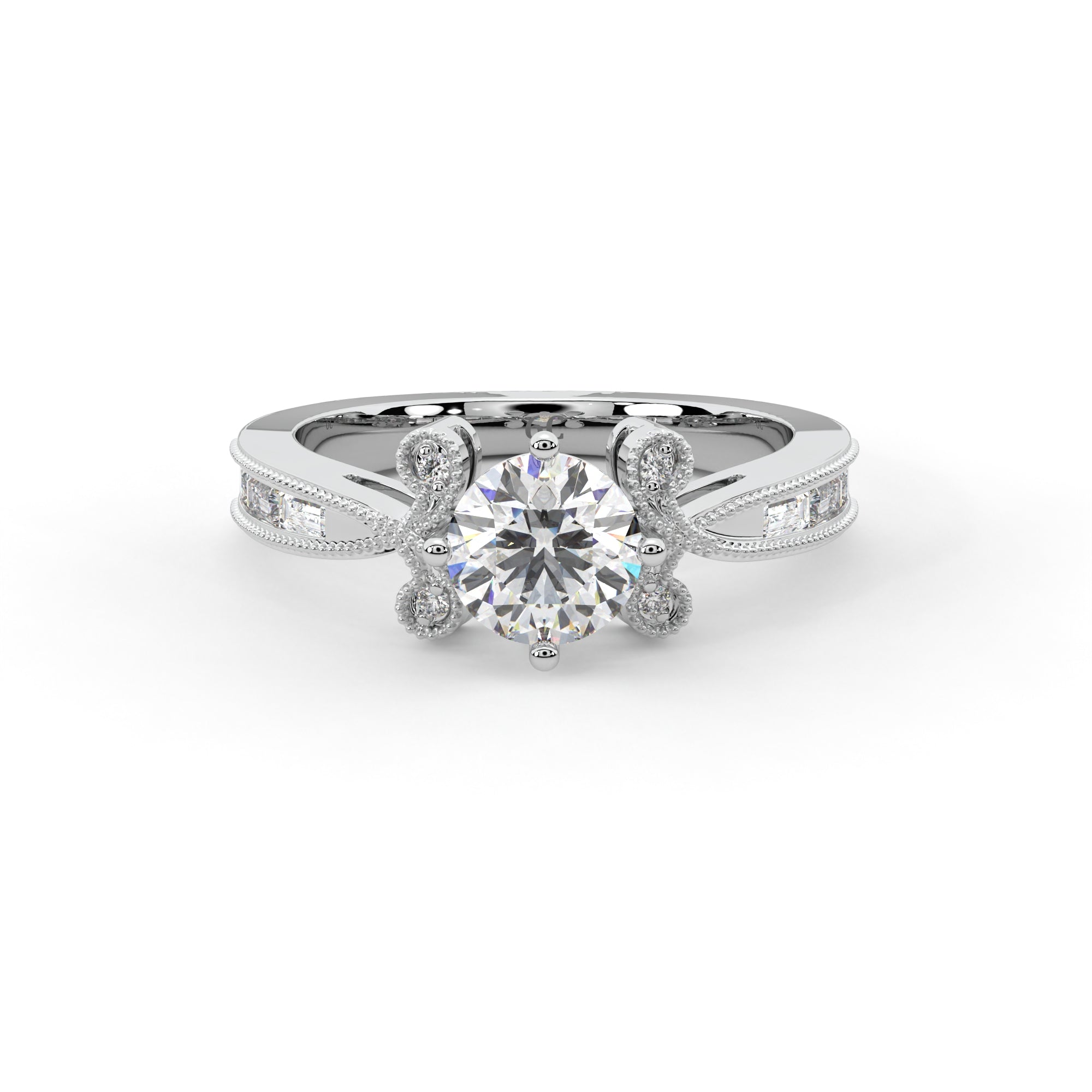 Elegant Boss Lady Diamond Ring