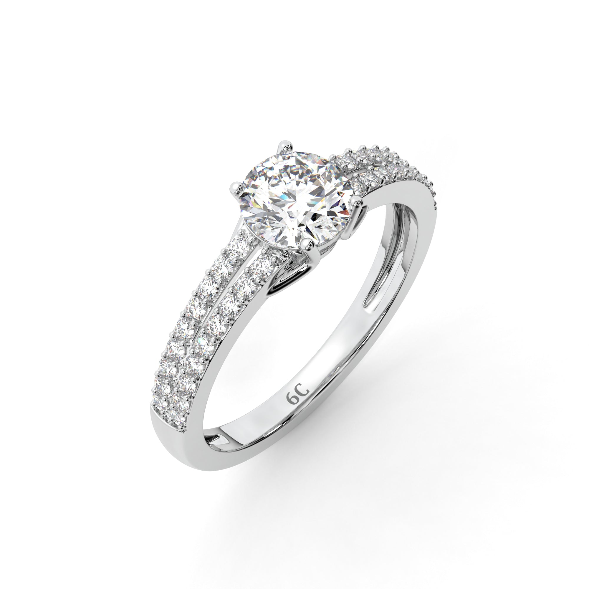 Dazzling Double Delight Diamond Ring