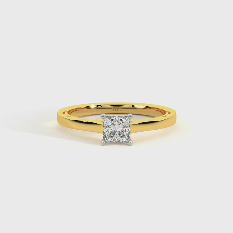 Bold & Modern Solitaire Ring