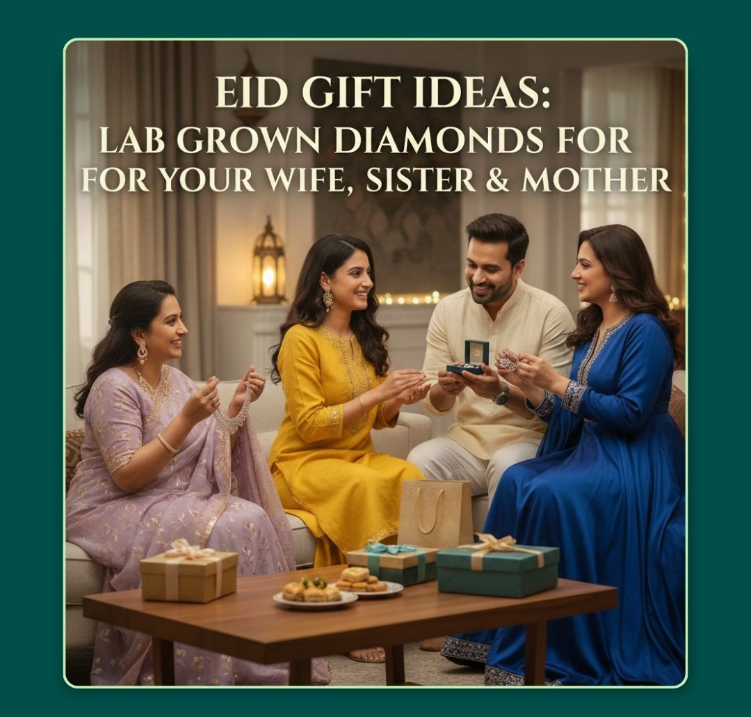 Eid Gift Ideas: Lab Grown Diamonds for Your Wife, Sister & Mother