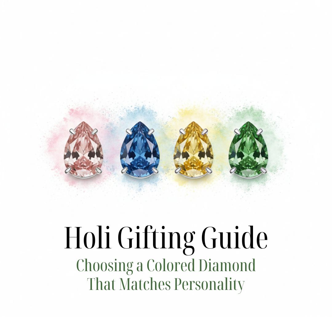 Holi Gifting Guide: How to Choose a Colored Diamond That Matches Their Personality