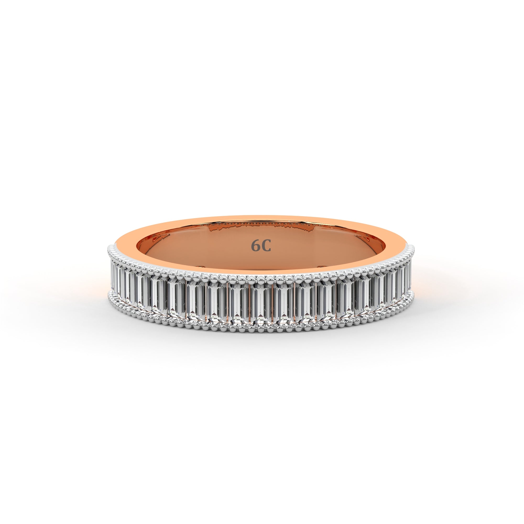 Enchanting Baguette Diamond Ring