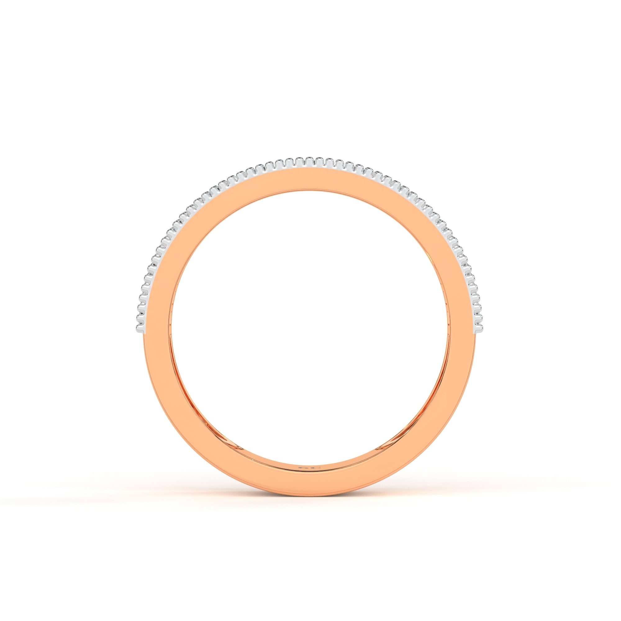Enchanting Baguette Diamond Ring (Rose Gold)