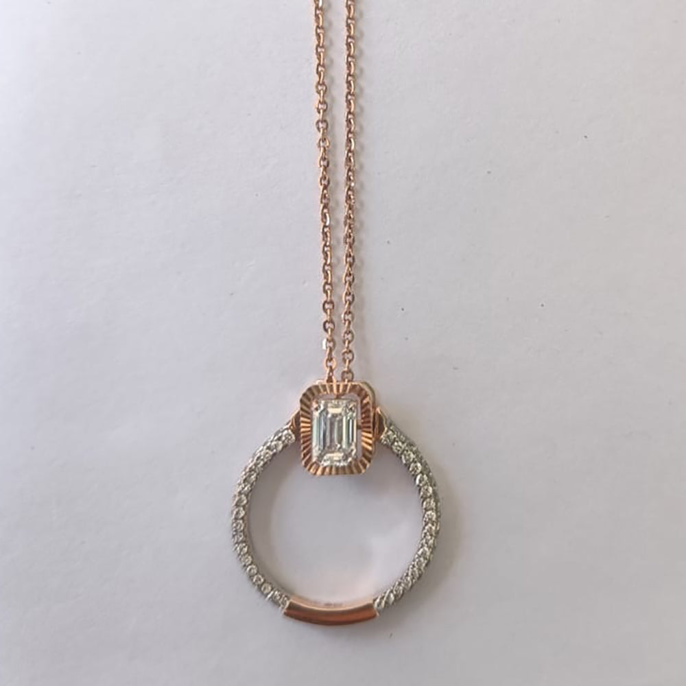 Convertibles: Ring cum Pendant (Rose Gold)
