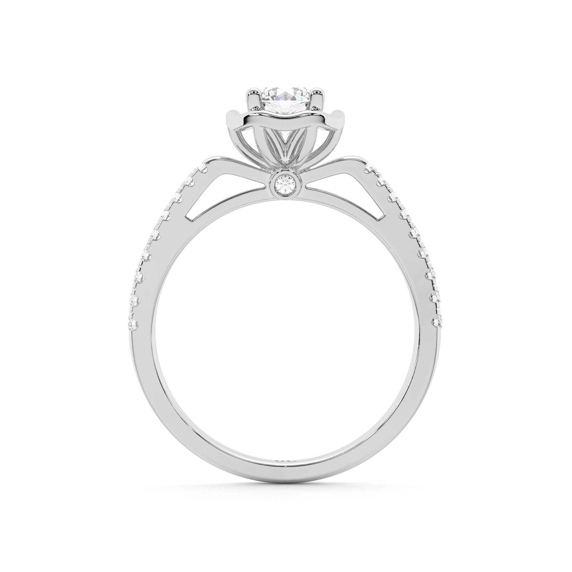 Regal Majesty Solitaire Ring