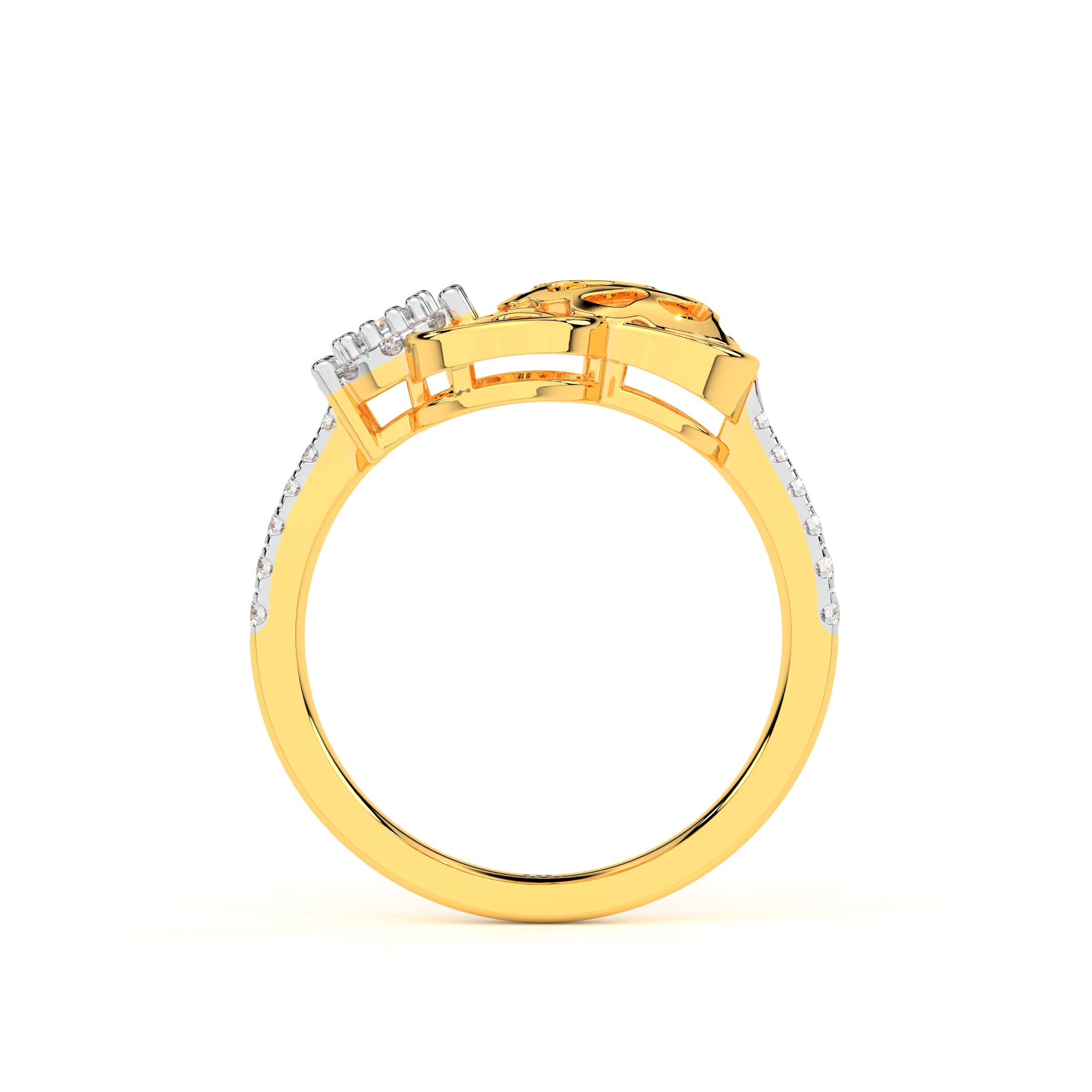 Blooming Flower Diamond Ring