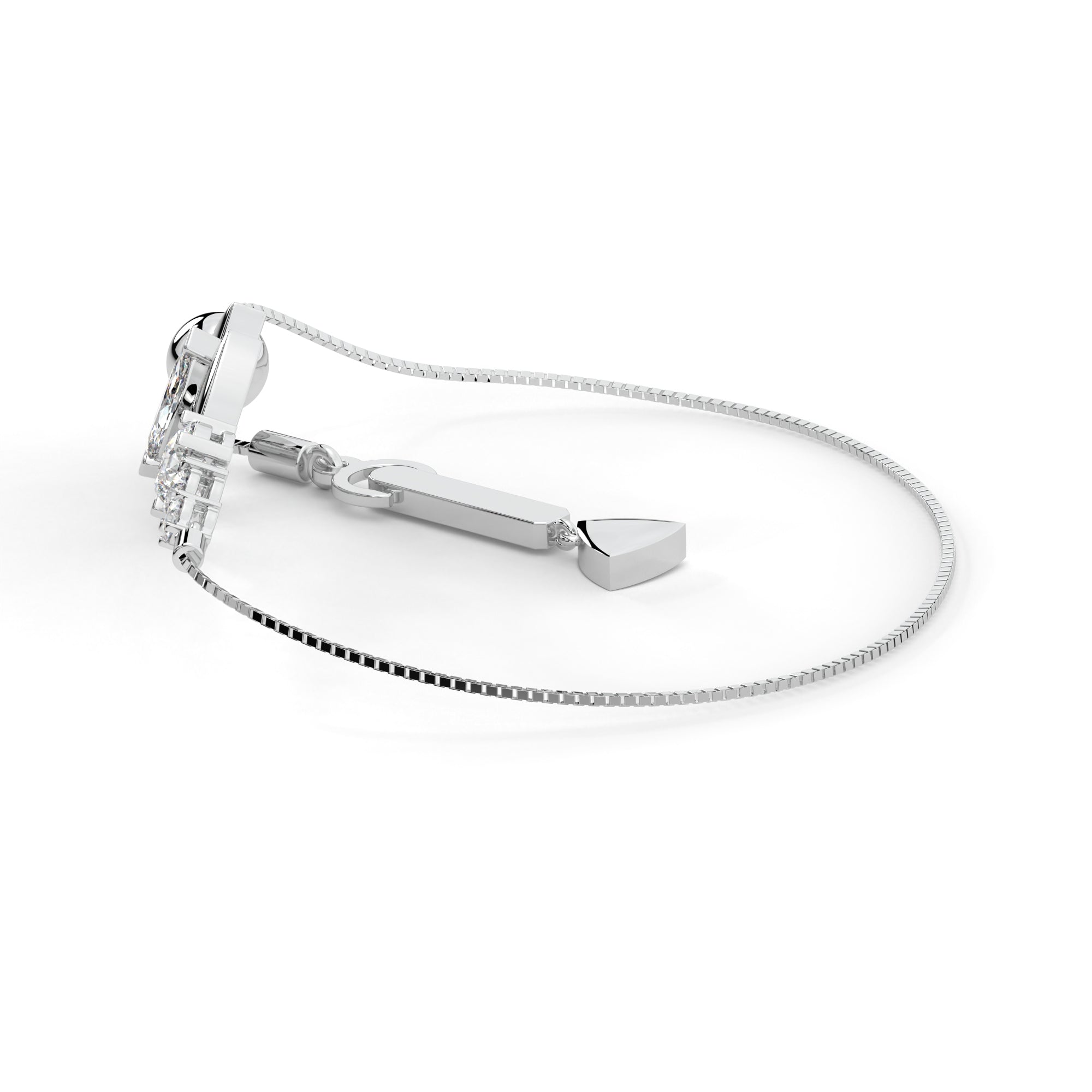 Transforming Butterfly Diamond Bracelet