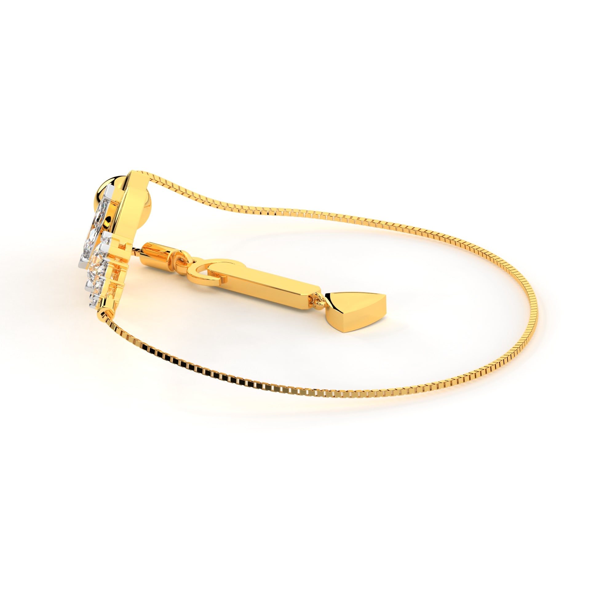 Transforming Butterfly Diamond Bracelet