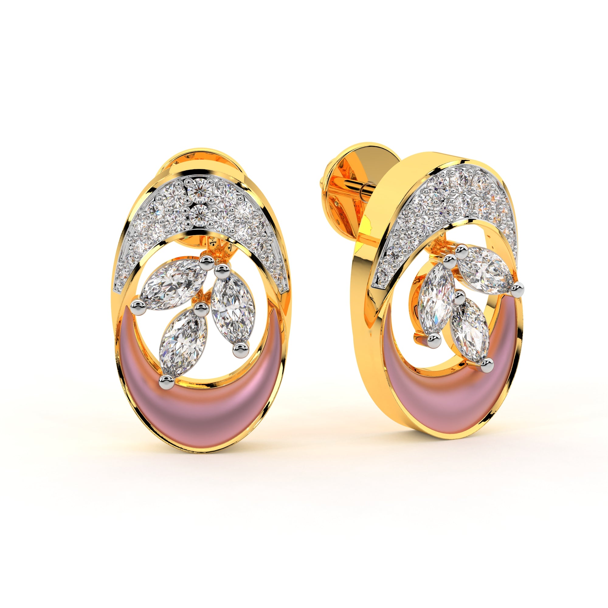 Romantic Nature's Embrace Earrings