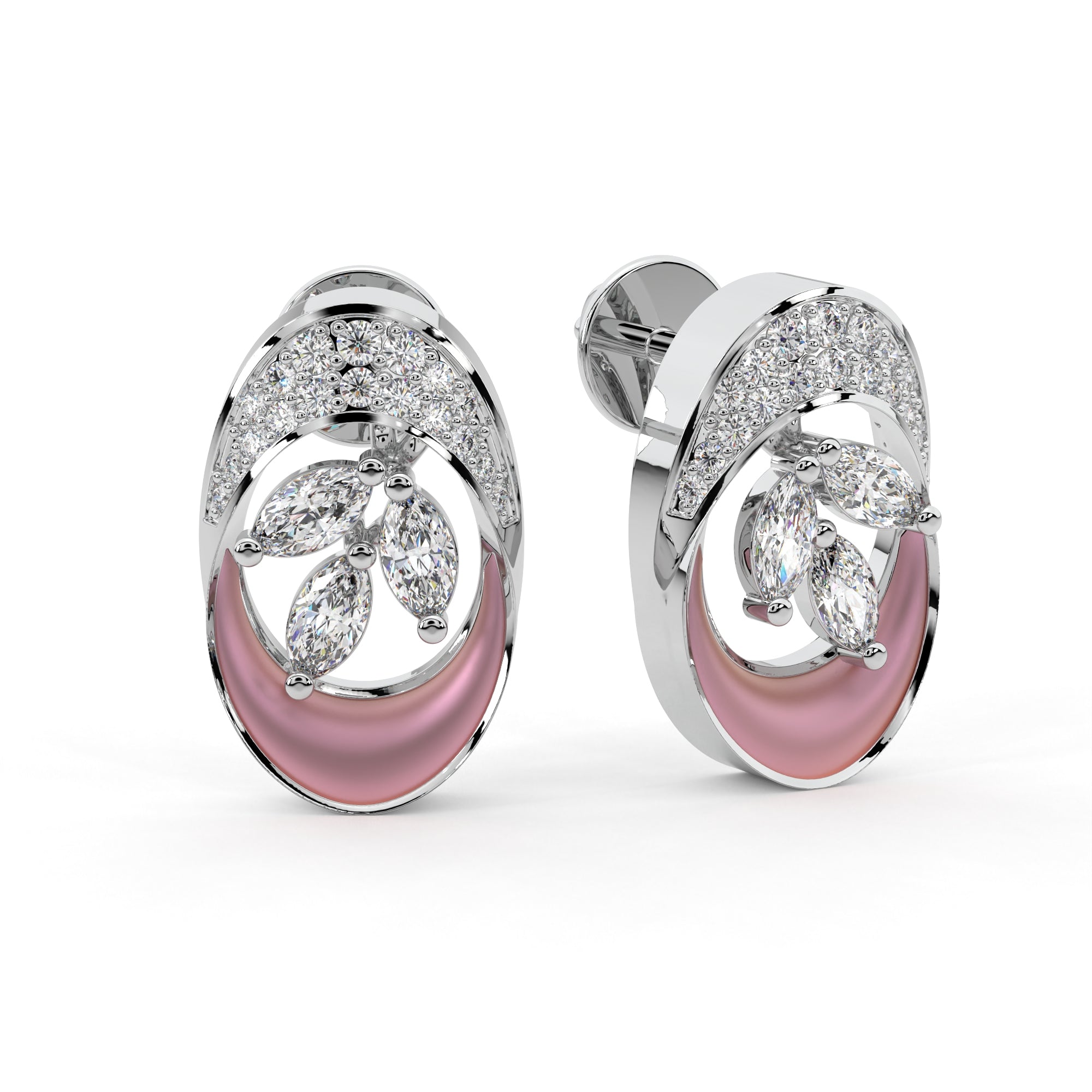 Romantic Nature's Embrace Earrings