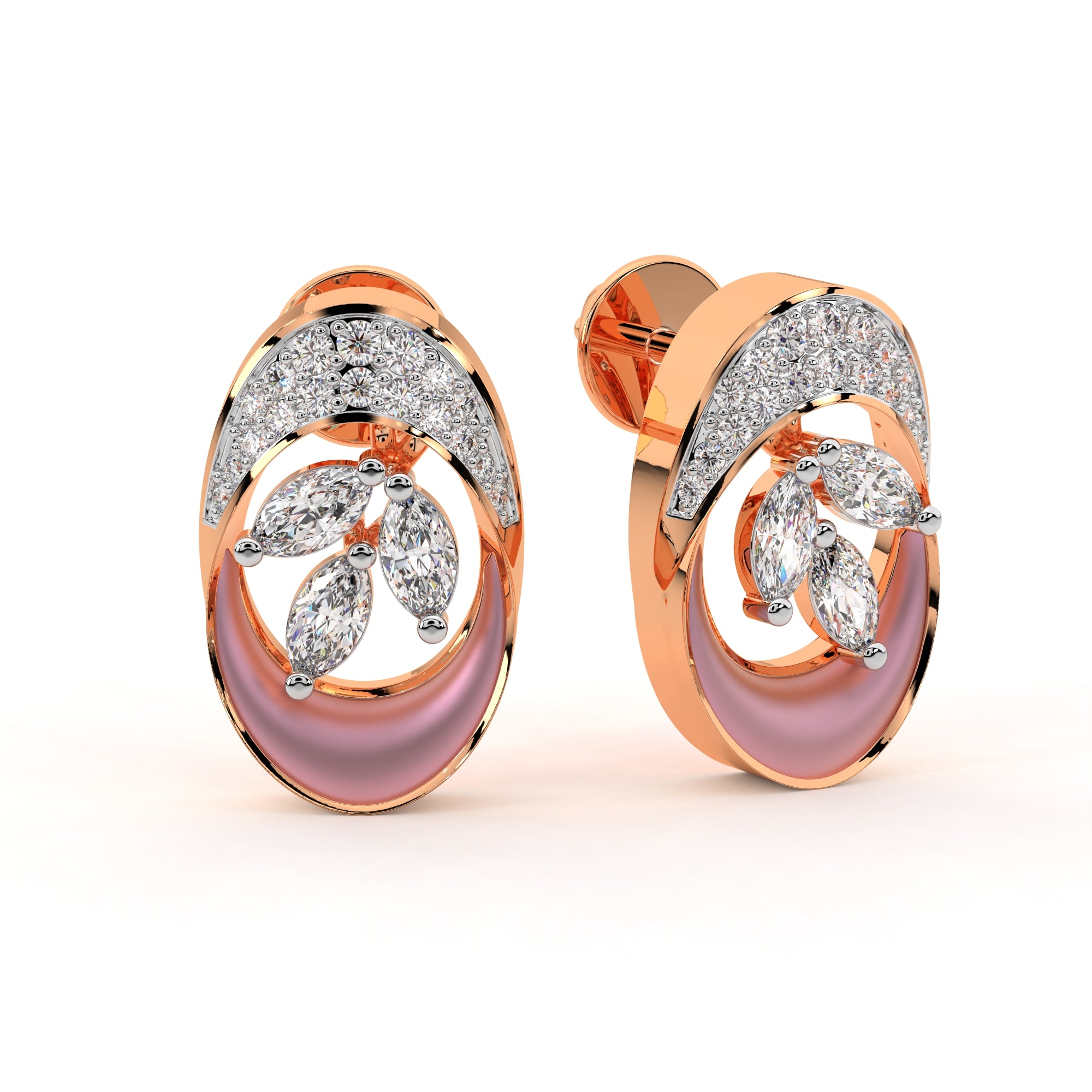 Romantic Nature's Embrace Earrings