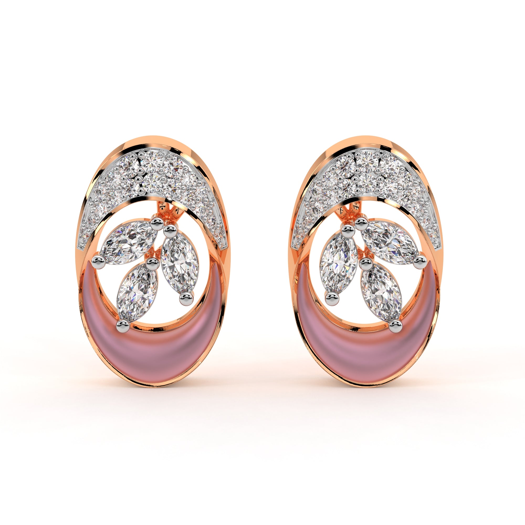 Romantic Nature's Embrace Earrings