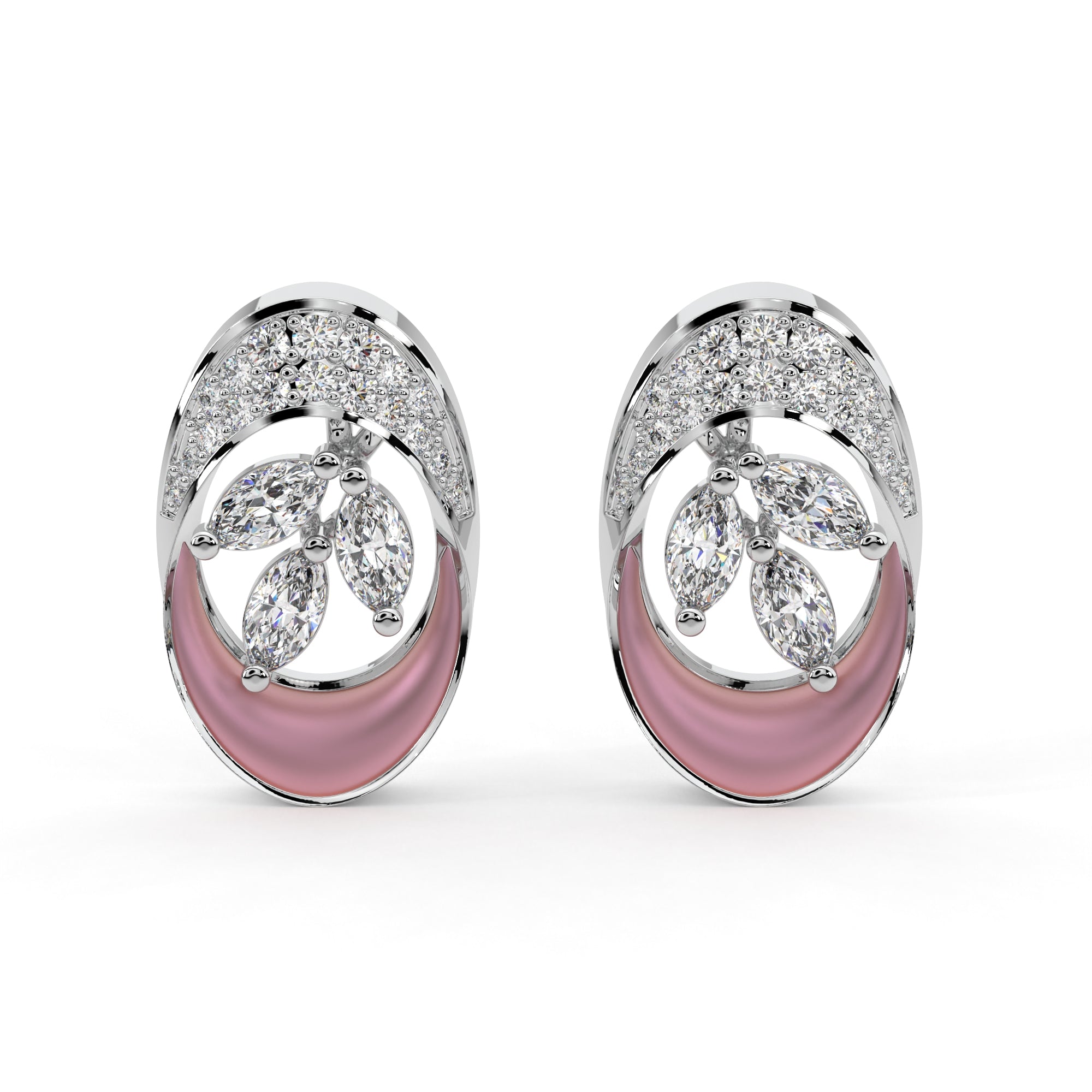 Romantic Nature's Embrace Earrings