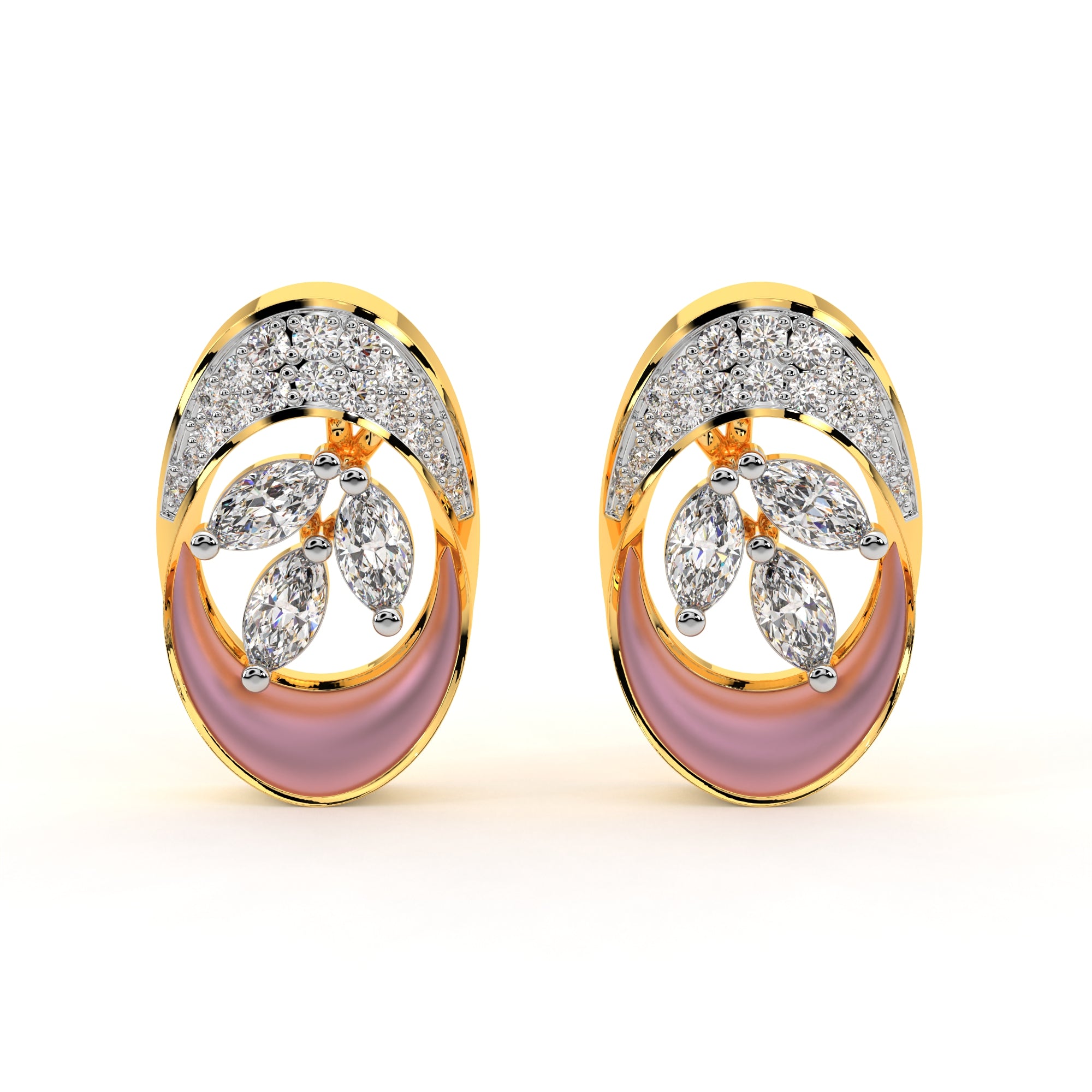 Romantic Nature's Embrace Earrings